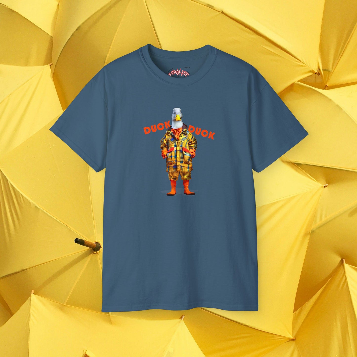 DUCK DUCK GOOSE- Camiseta Unisex de Algodón Ultra Suave
