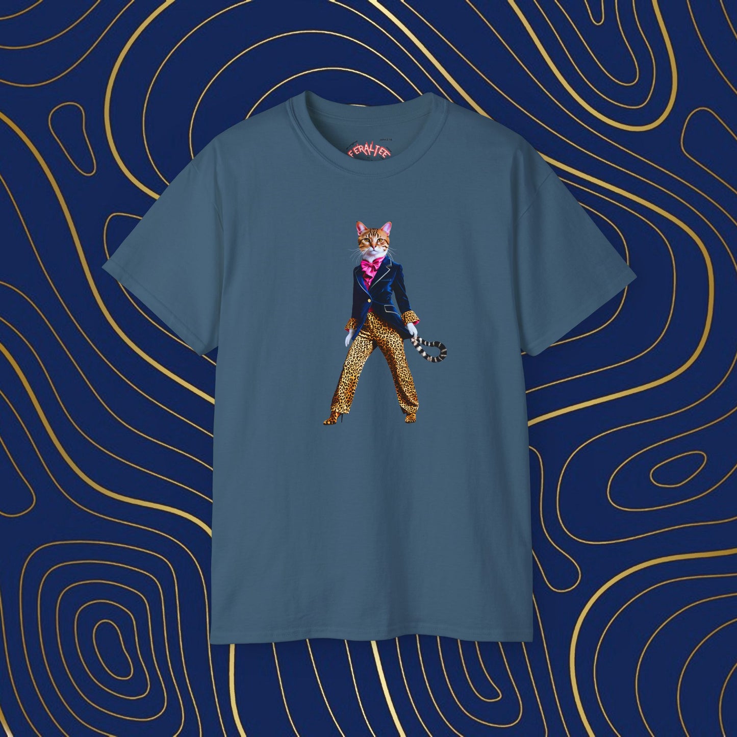 FELIS- Camiseta Unisex de Algodón Ultra Fino