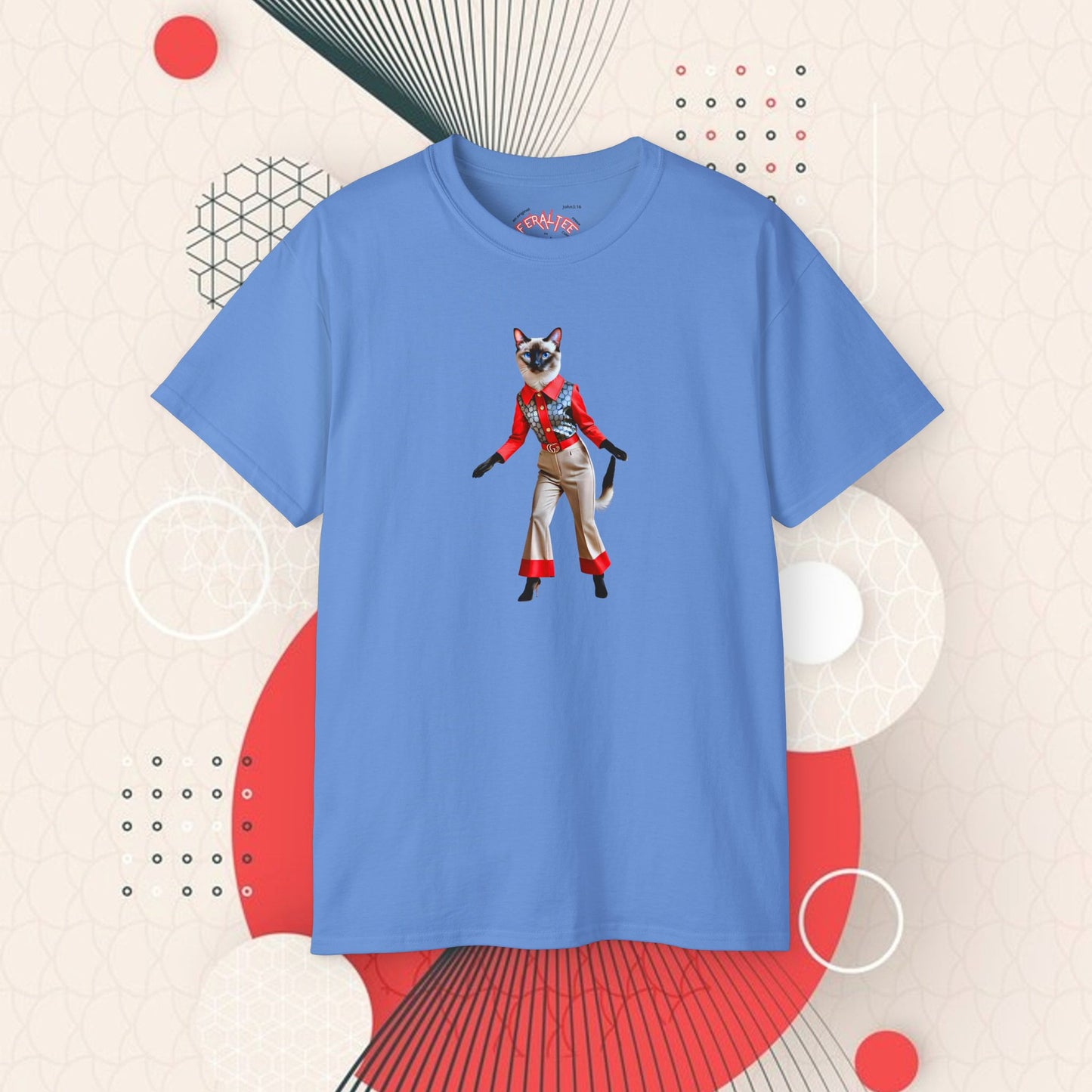 MOON DIAMOND- Camiseta Unisex de Algodón Ultra Fino