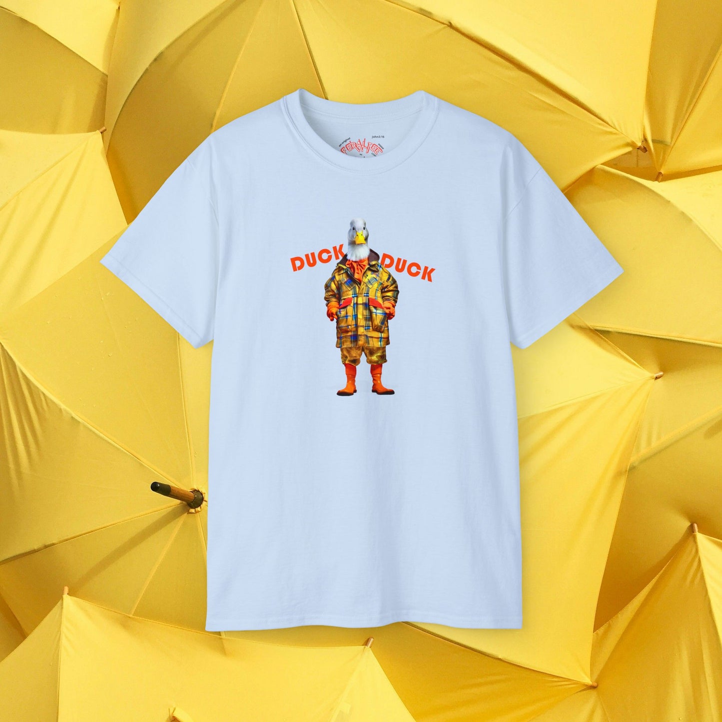 DUCK DUCK GOOSE- Camiseta Unisex de Algodón Ultra Suave