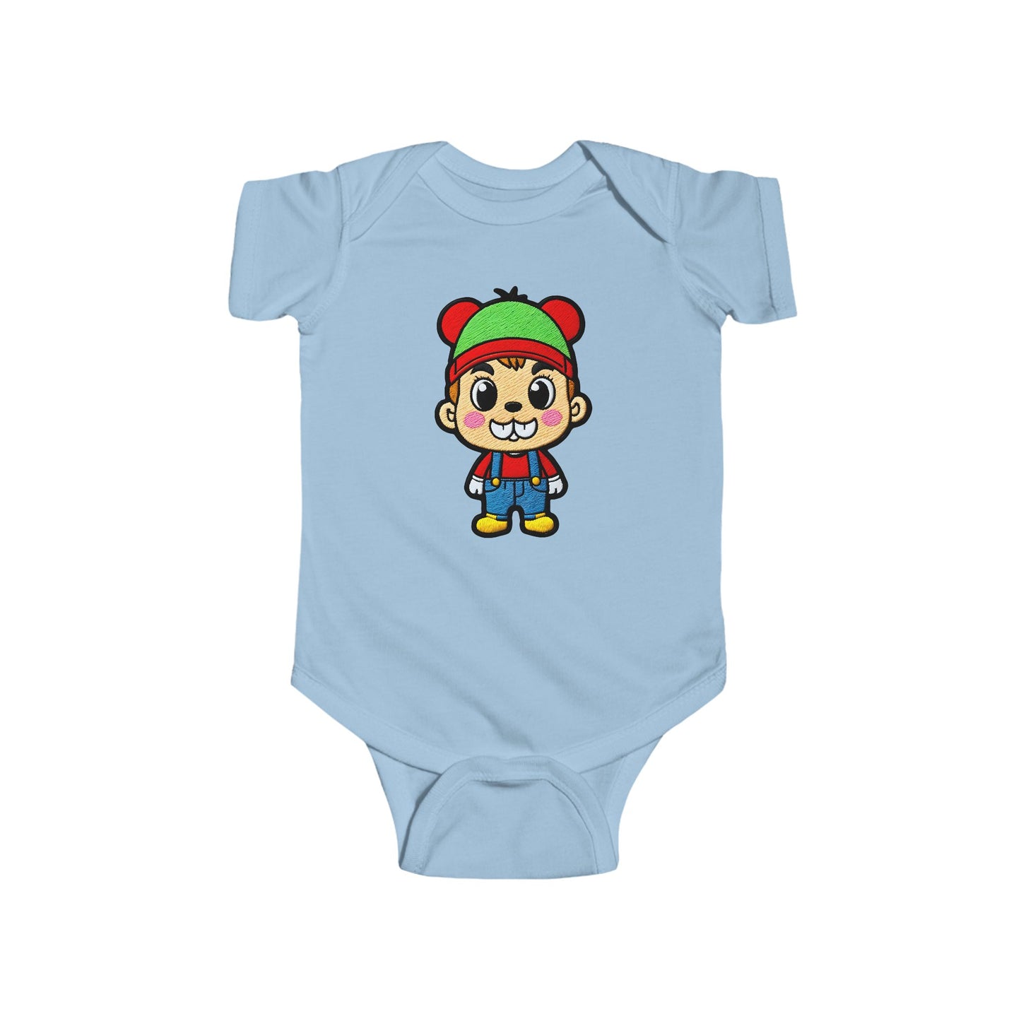 SUPER MARKO Infant Fine Jersey Bodysuit NB: 0 - 24 mo