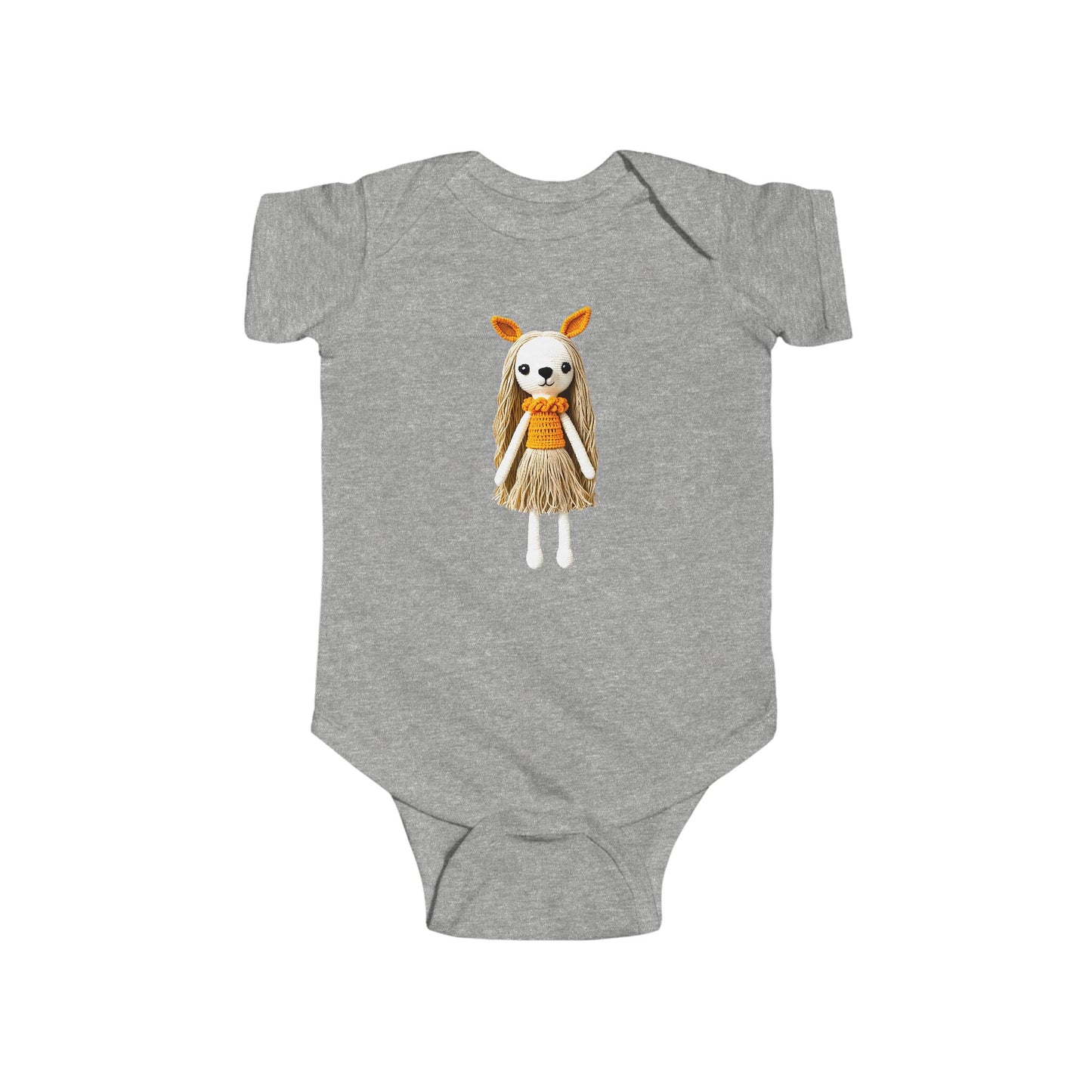 ISABELLA Infant Fine Jersey Bodysuit NB: 0-24 mos