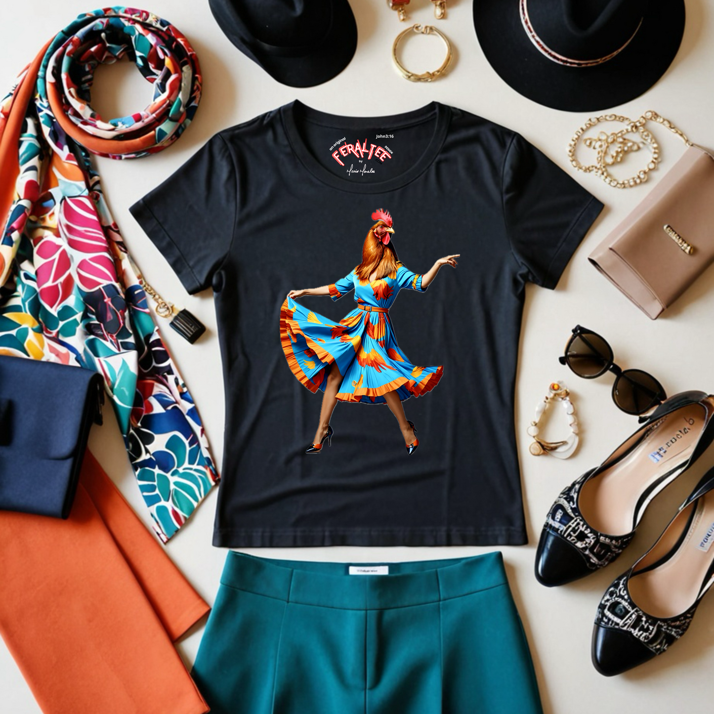 PENNY Women's Midweight Cotton Tee