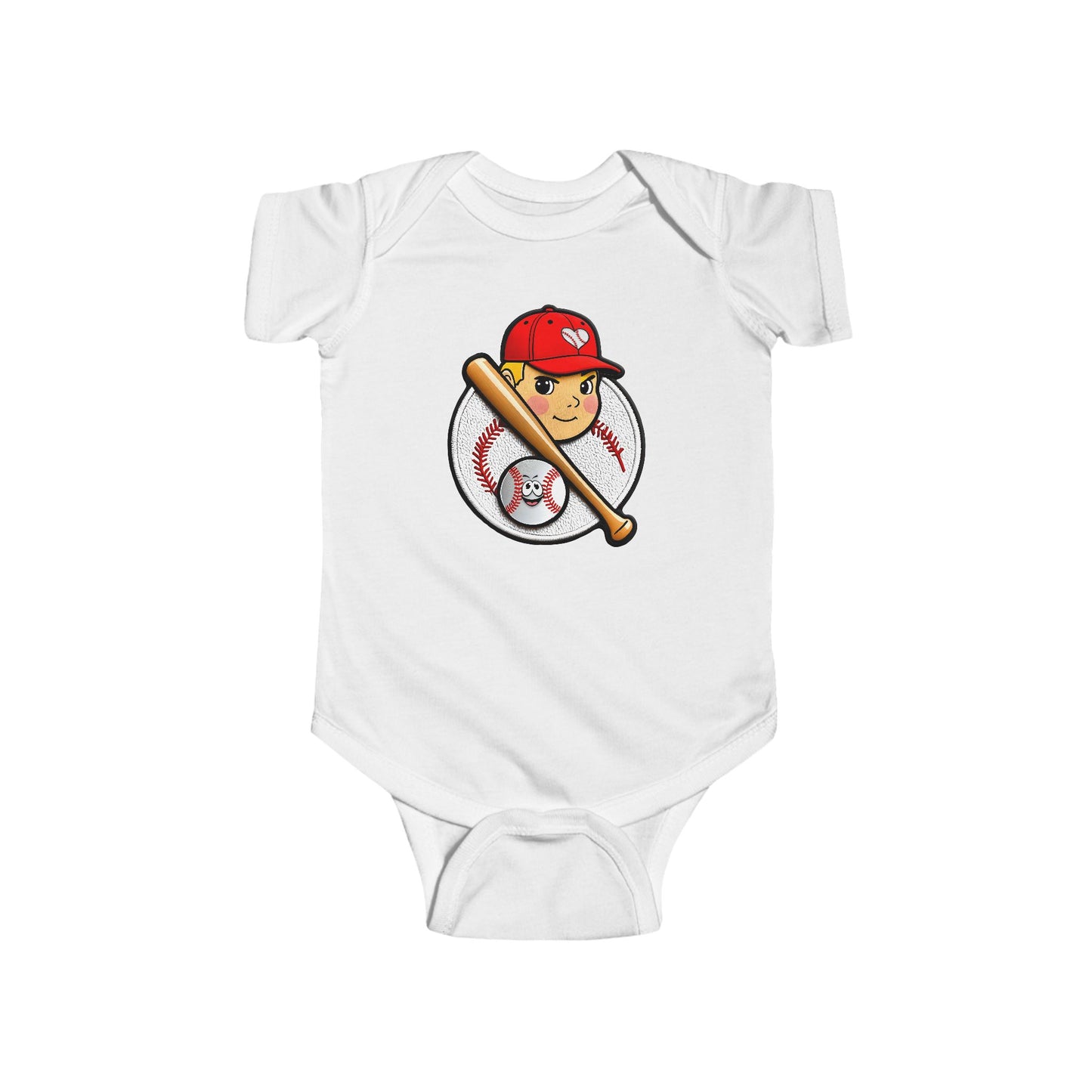 BOOMER Infant Fine Jersey Bodysuit NB: 0 - 24 mo