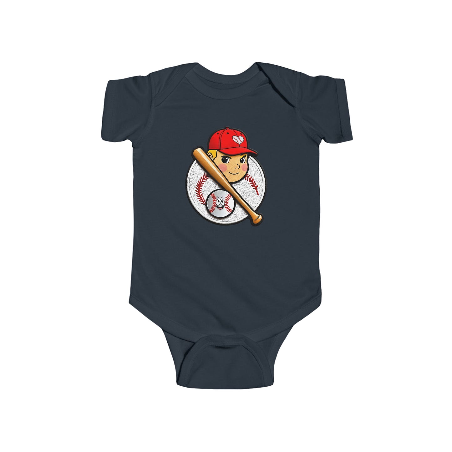 BOOMER Infant Fine Jersey Bodysuit NB: 0 - 24 mo