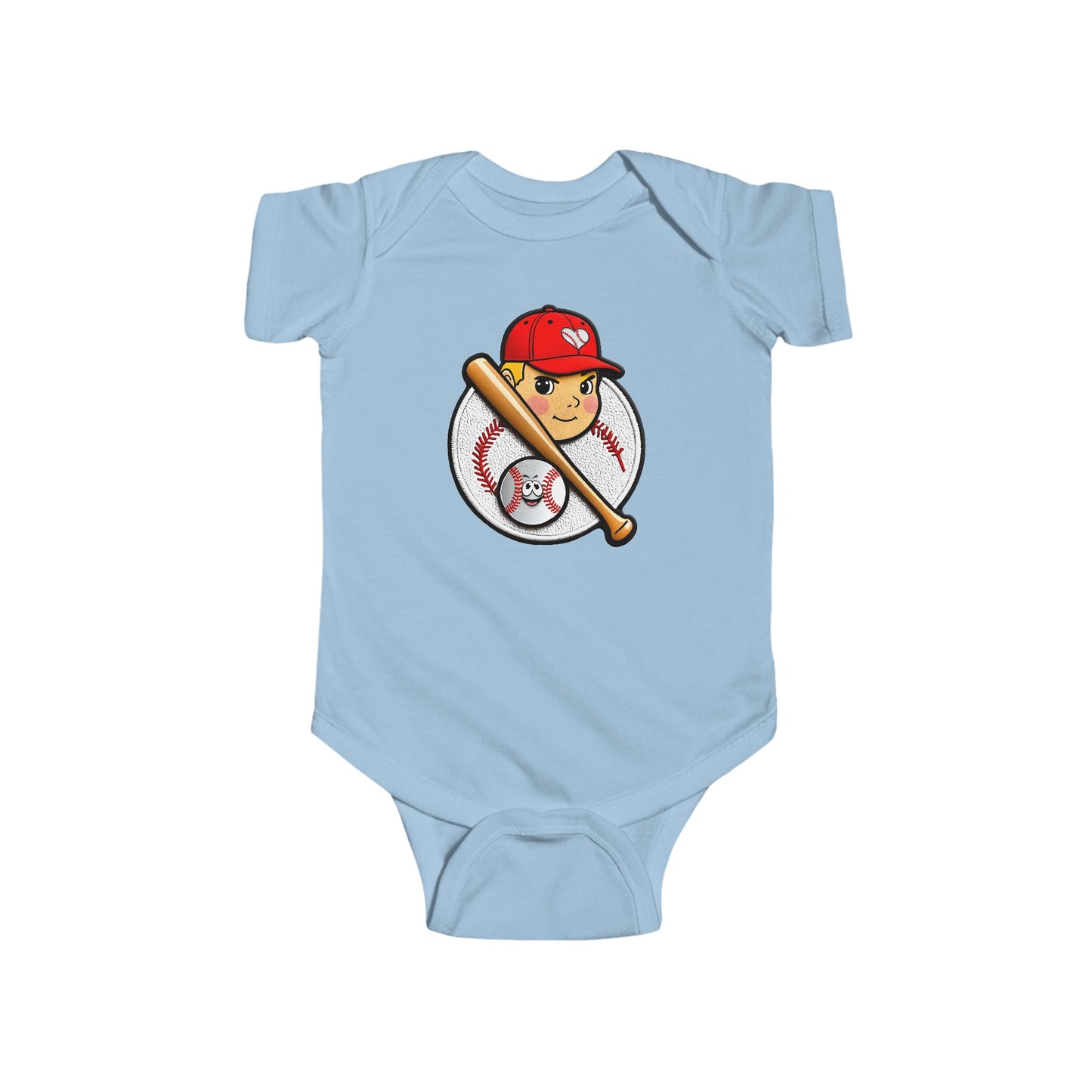 BOOMER Infant Fine Jersey Bodysuit NB: 0 - 24 mo