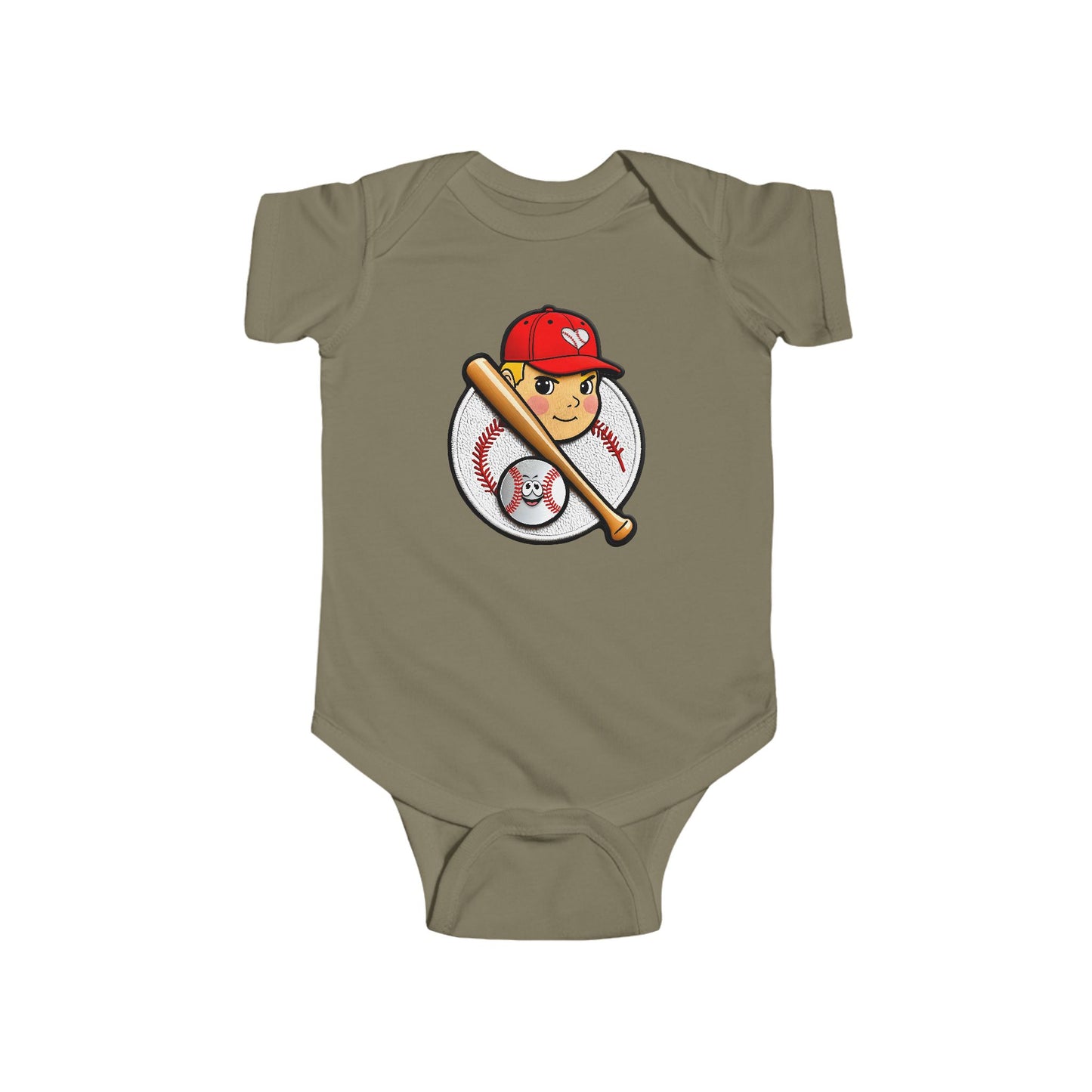 BOOMER Infant Fine Jersey Bodysuit NB: 0 - 24 mo