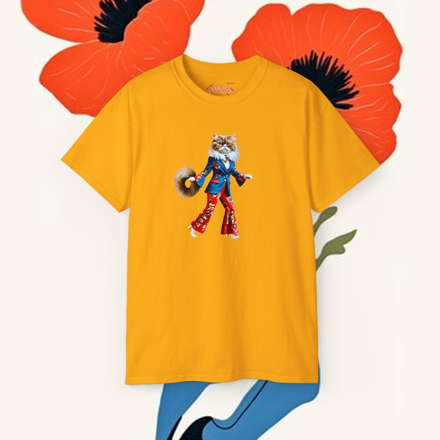 PURRR-FECT- Camiseta Unisex de Algodón Ultrafino