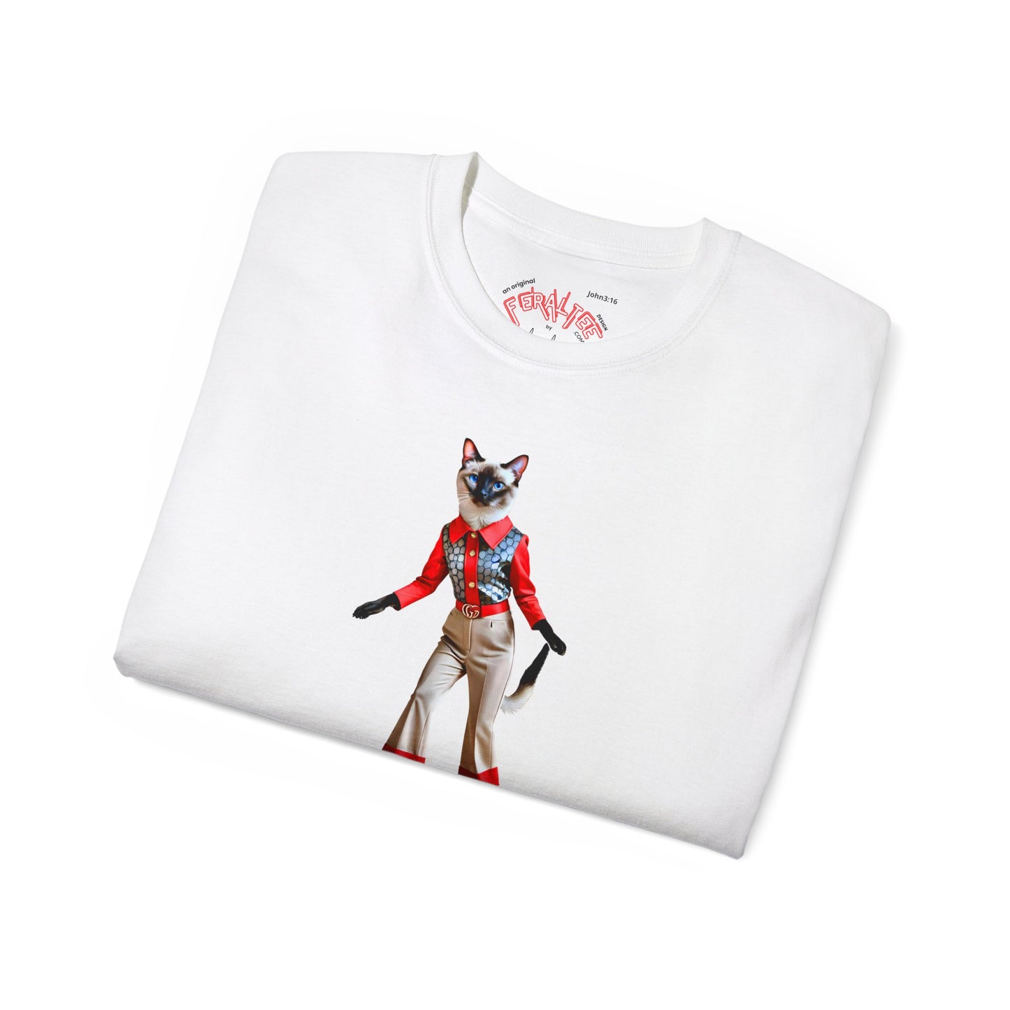 MOON DIAMOND- Camiseta Unisex de Algodón Ultra Fino