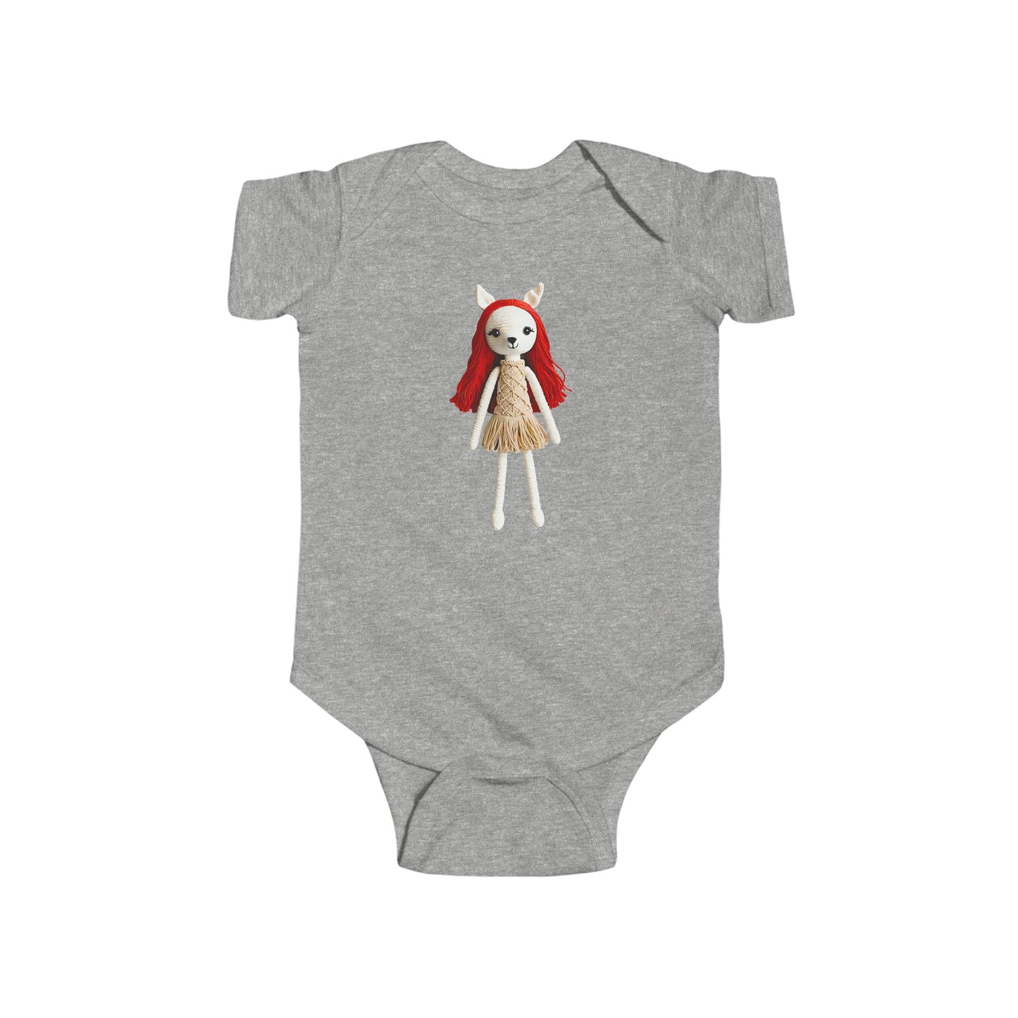 SCARLETT Infant Fine Jersey Bodysuit NB: 0-24 mos