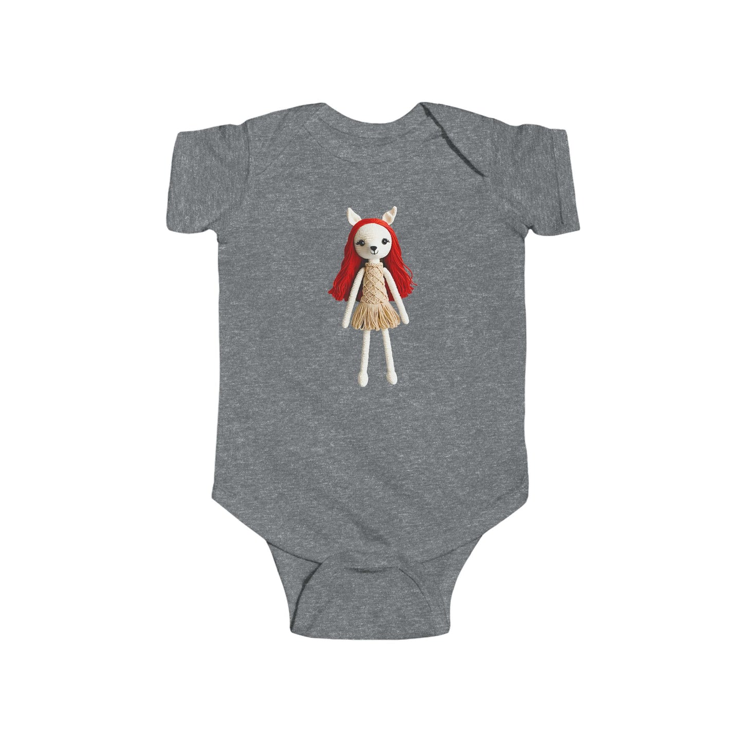 SCARLETT Infant Fine Jersey Bodysuit NB: 0-24 mos