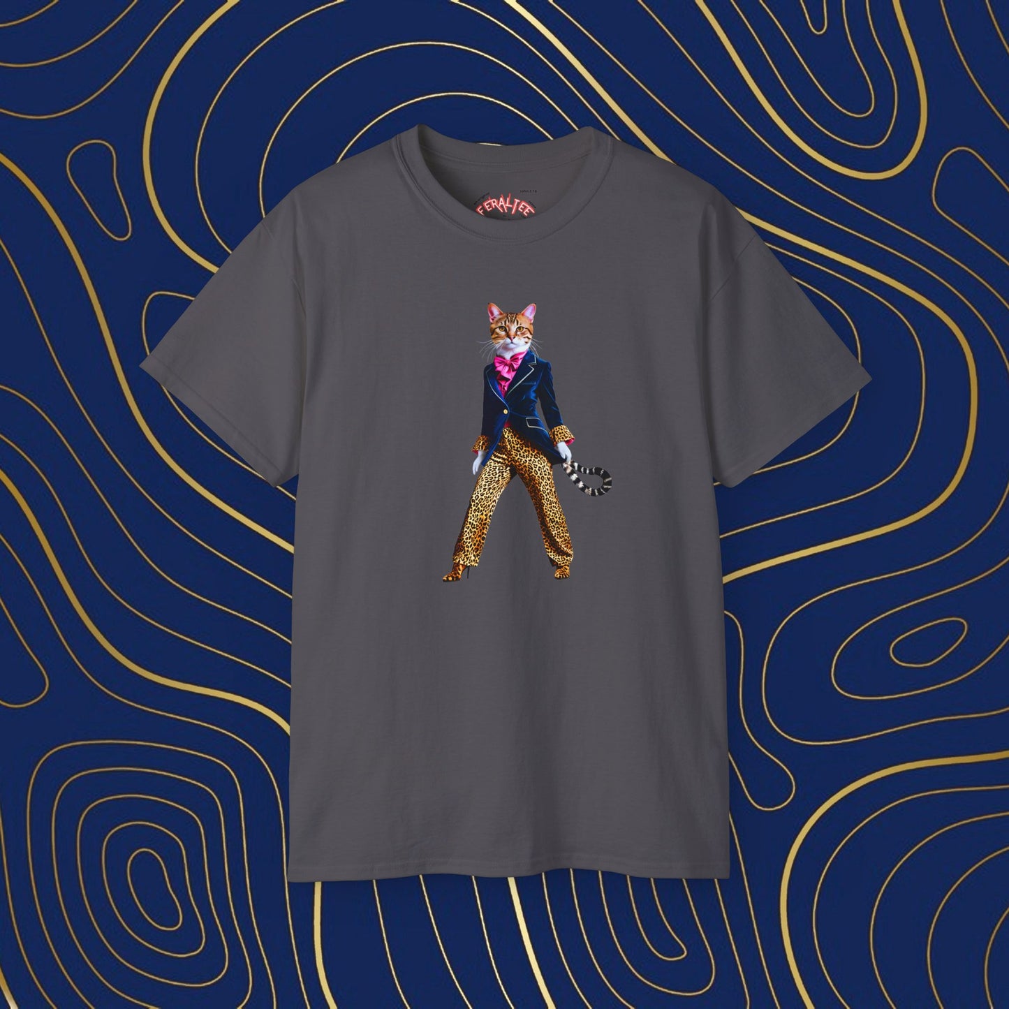 FELIS- Camiseta Unisex de Algodón Ultra Fino