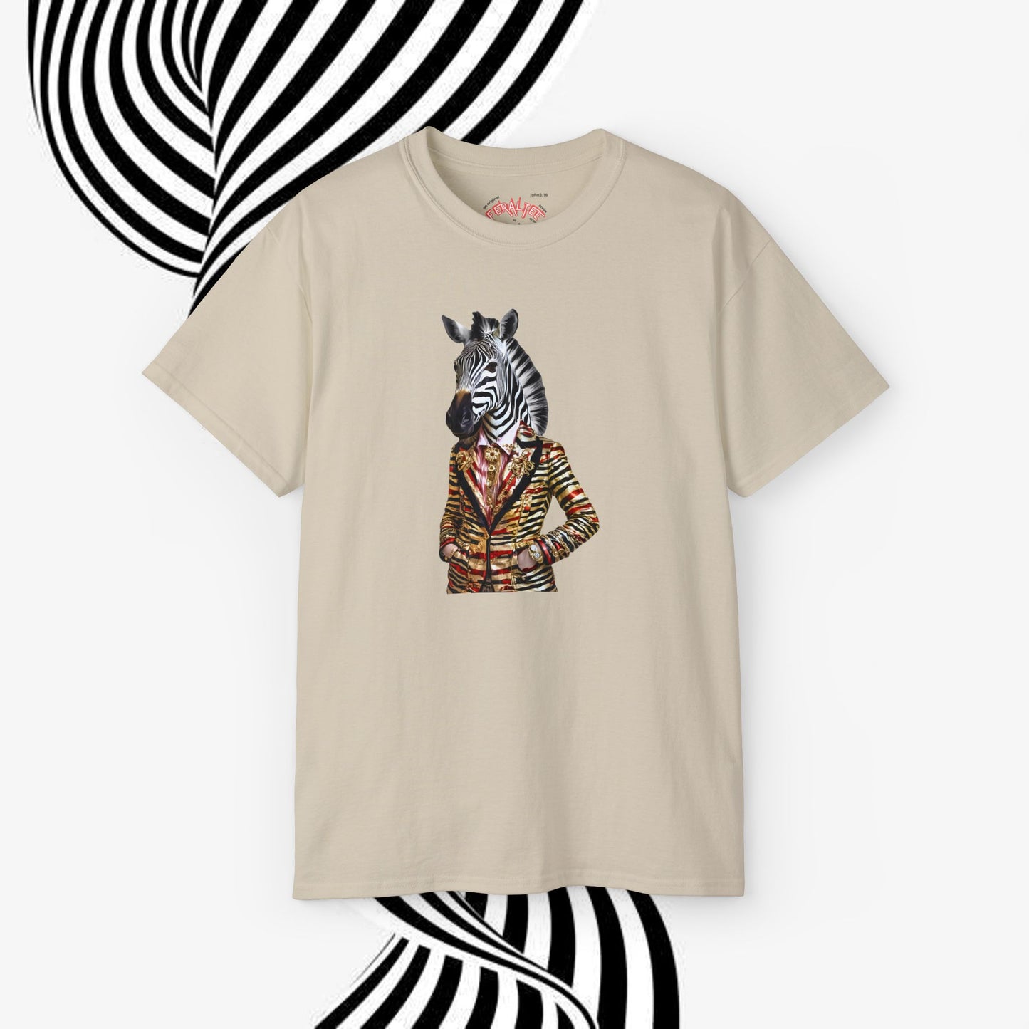 STRIPES -Camiseta Unisex de Algodón Ultrafino