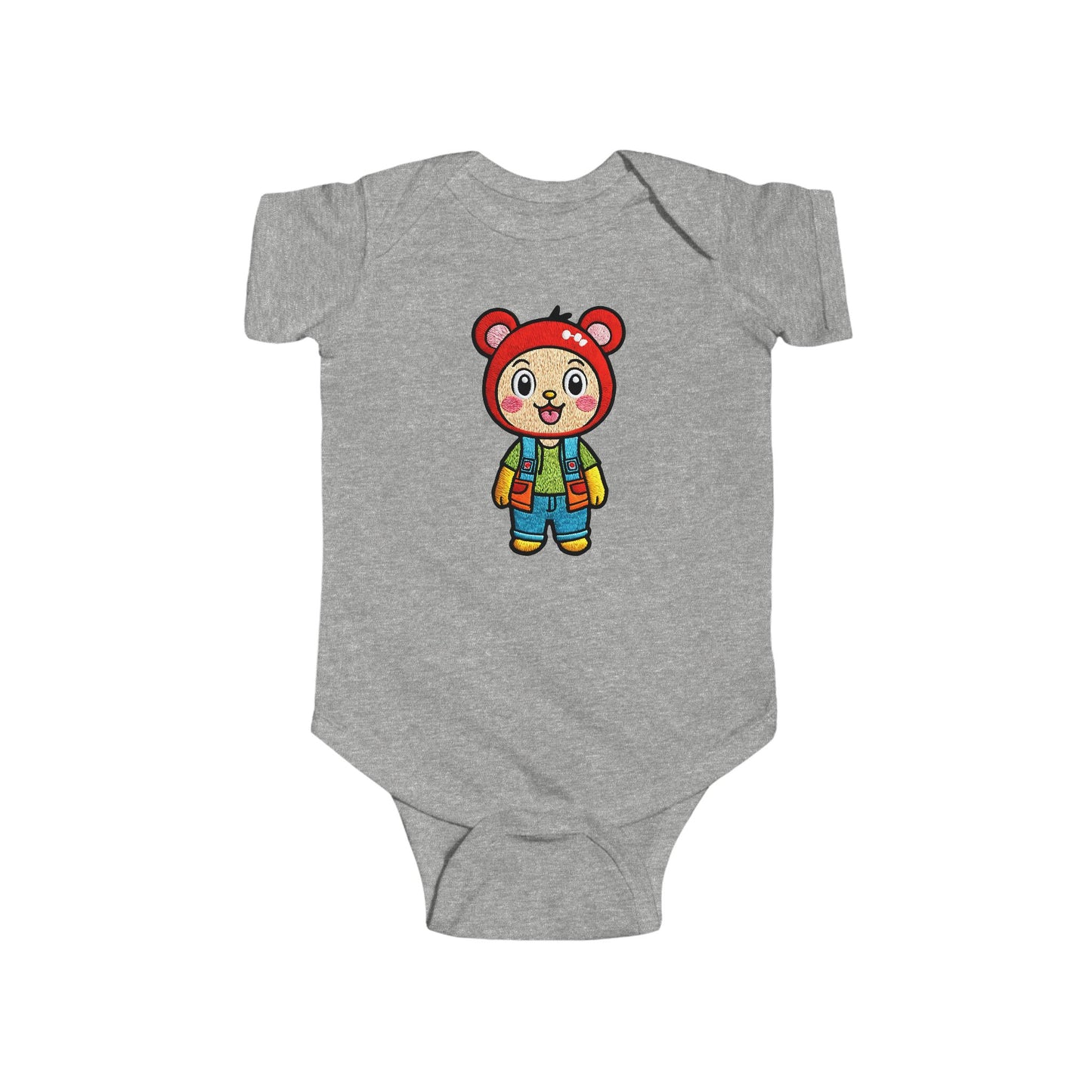 BUDDY Infant Fine Jersey Bodysuit NB: 0 - 24 mo