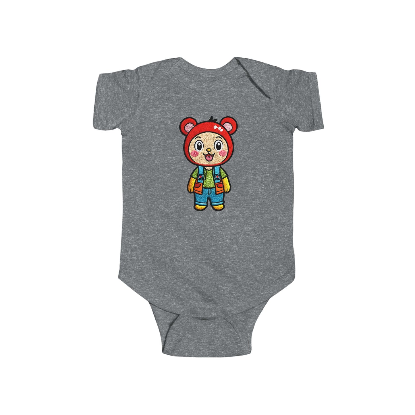 BUDDY Infant Fine Jersey Bodysuit NB: 0 - 24 mo