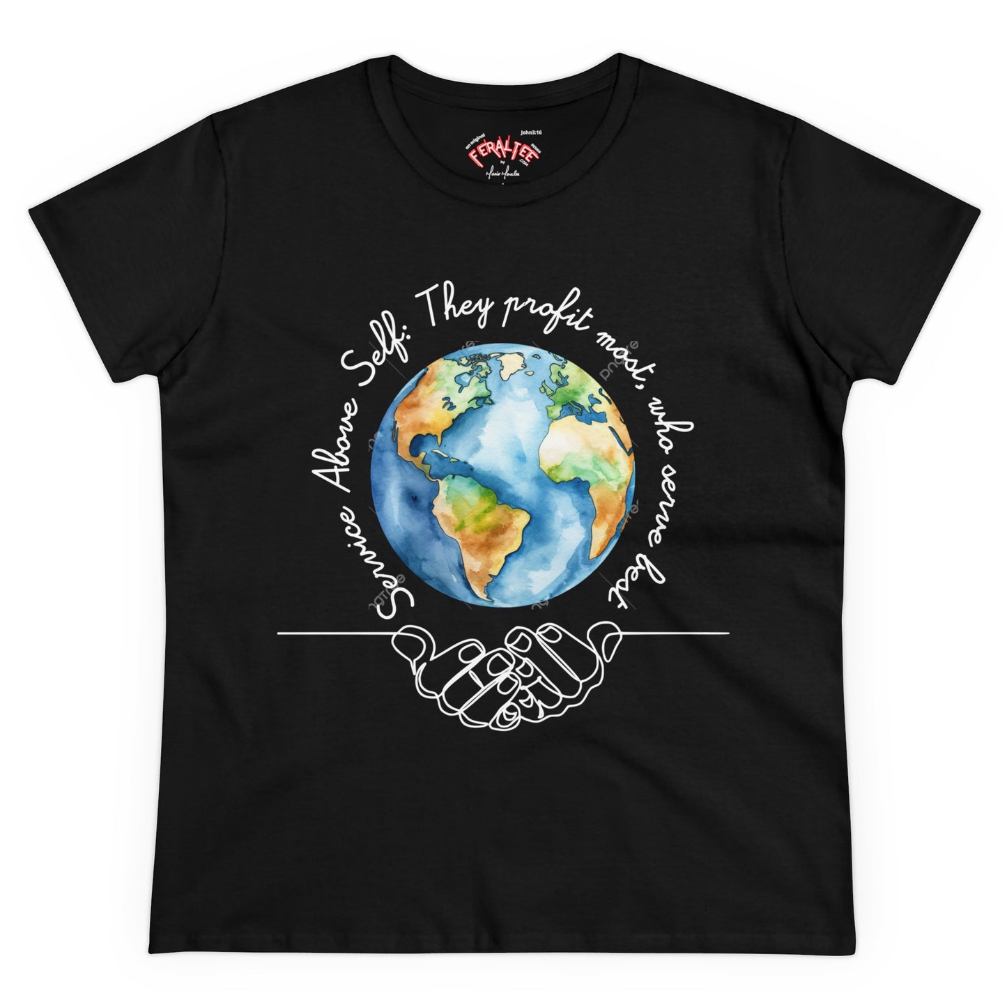 T-SHIRT WOMEN's Midweight Cotton Tee - Semi Fitted