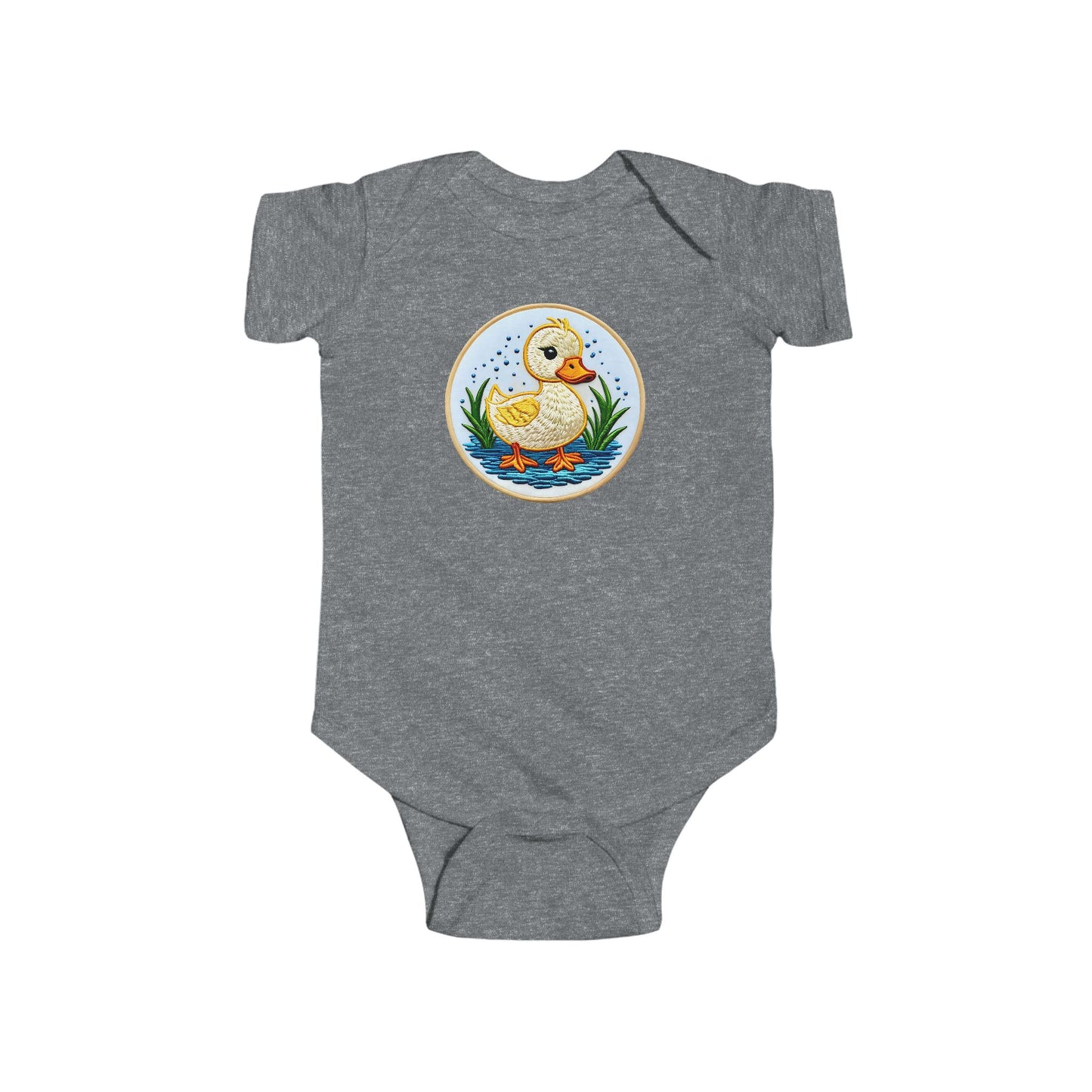 DUCKY CAMEO Infant Fine Jersey Bodysuit NB: 0 - 24 mo