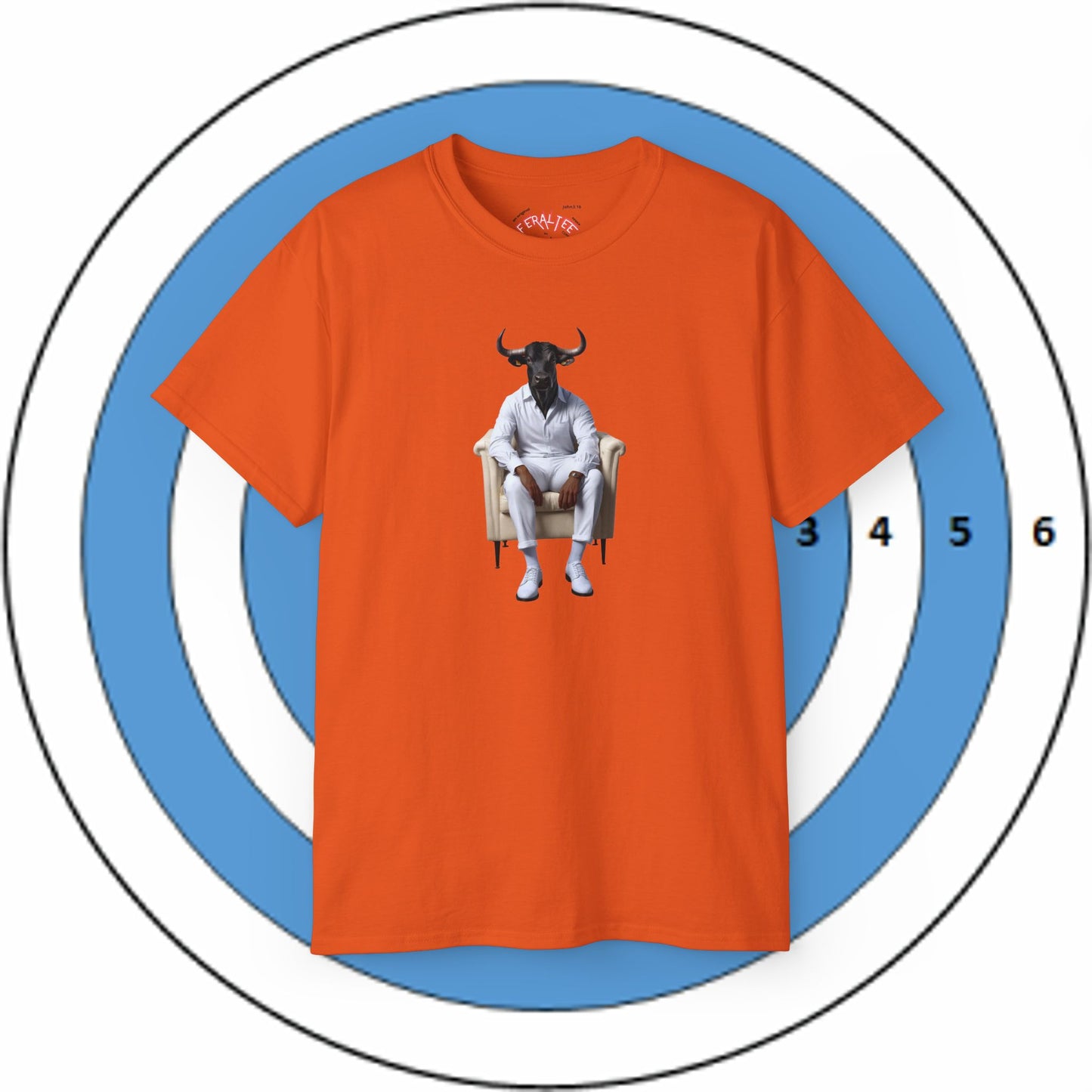 SITTING BULL - Camiesta Unisex de Algodón Ultrafino