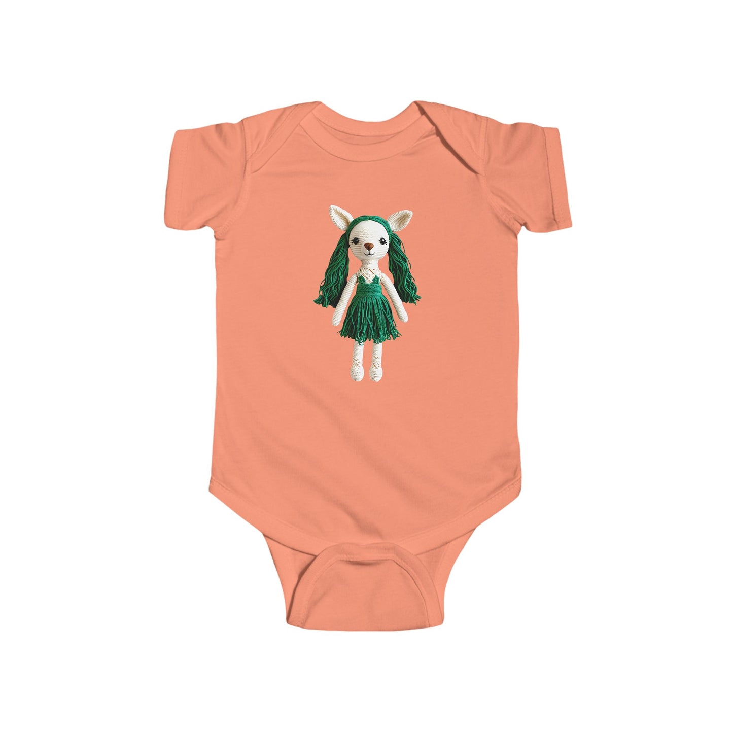 GRACE Infant Fine Jersey Bodysuit NB: 0-24 mos