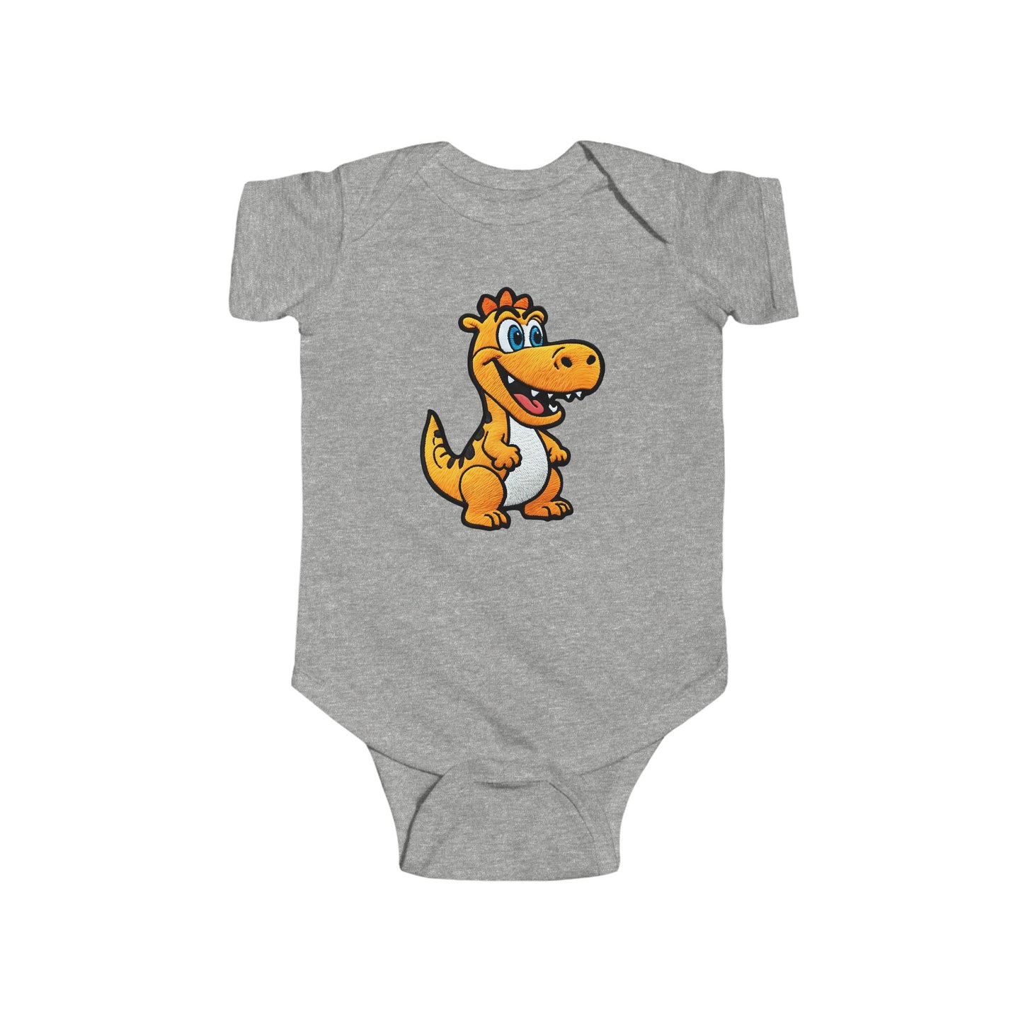 DINO Infant Fine Jersey Bodysuit NB: 0 - 24 mo