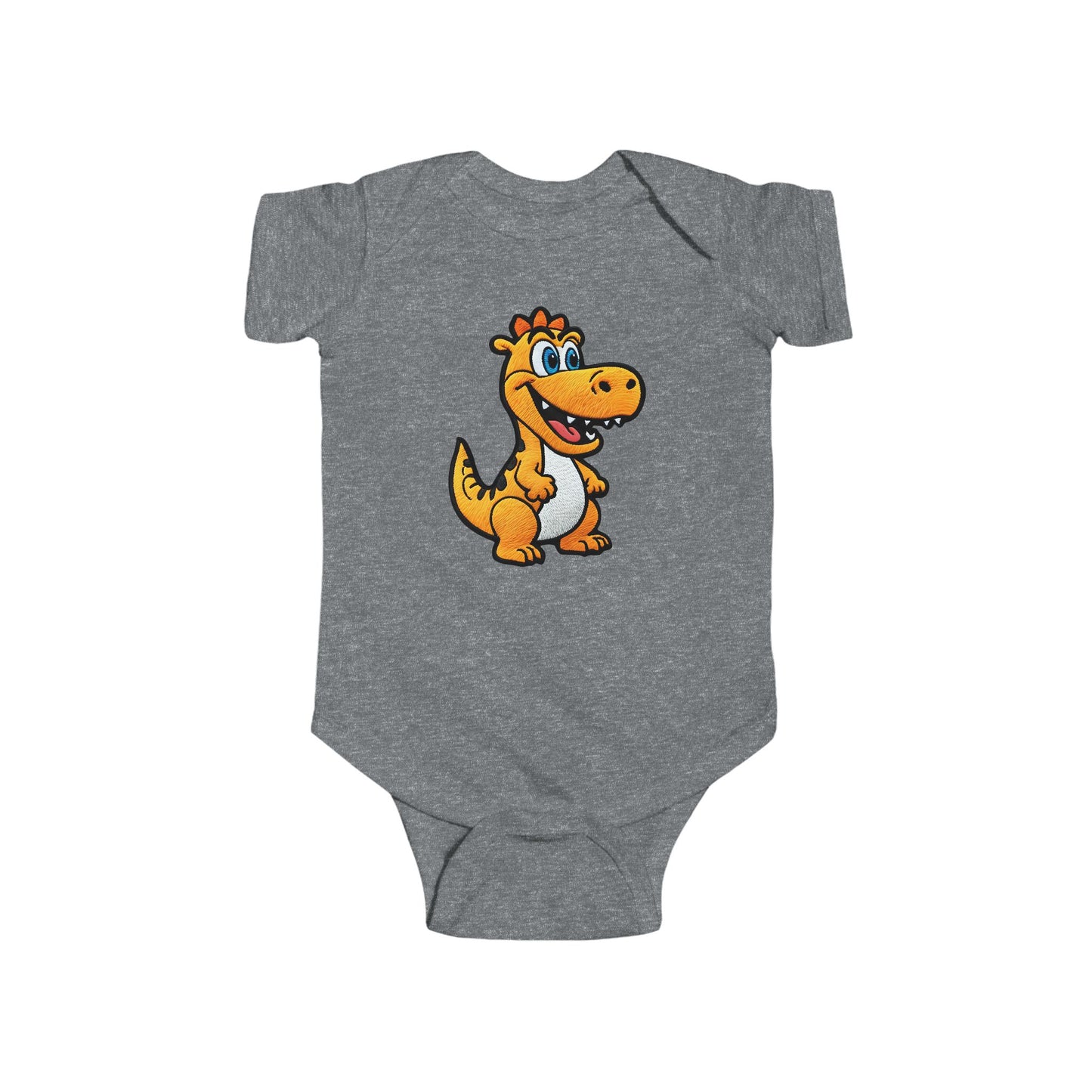 DINO Infant Fine Jersey Bodysuit NB: 0 - 24 mo