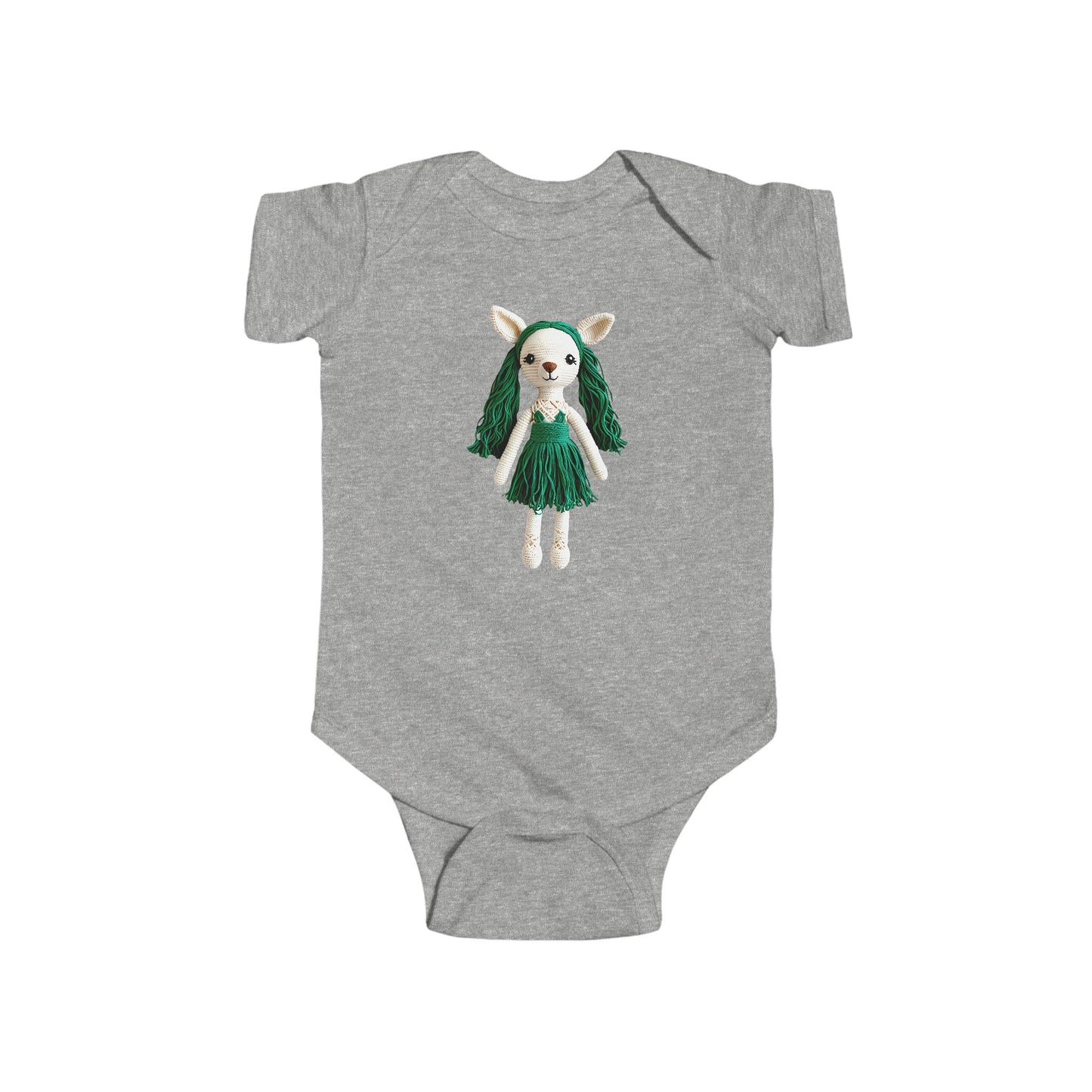 GRACE Infant Fine Jersey Bodysuit NB: 0-24 mos