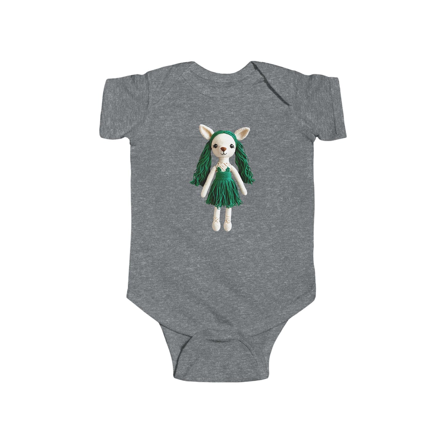 GRACE Infant Fine Jersey Bodysuit NB: 0-24 mos