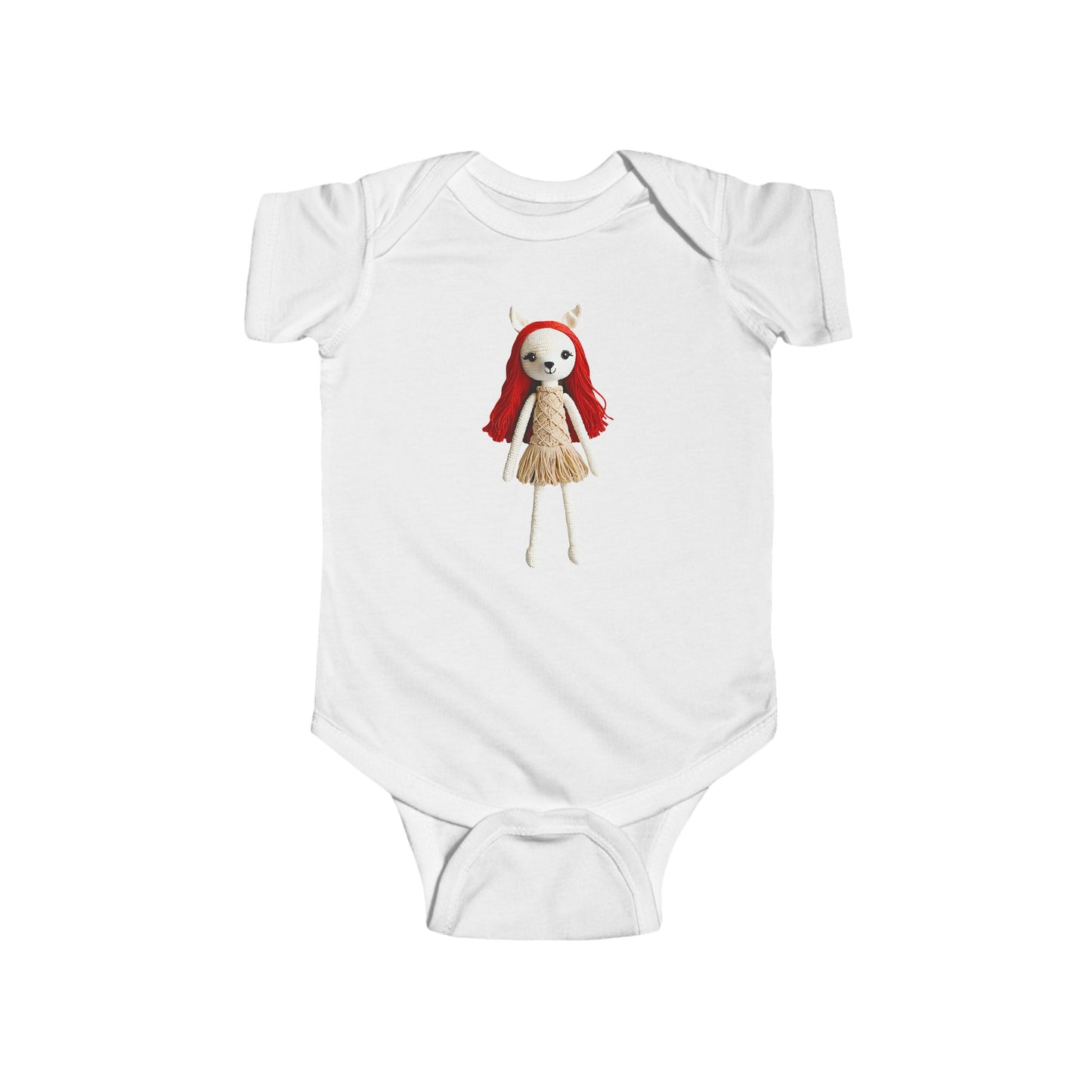 SCARLETT Infant Fine Jersey Bodysuit NB: 0-24 mos