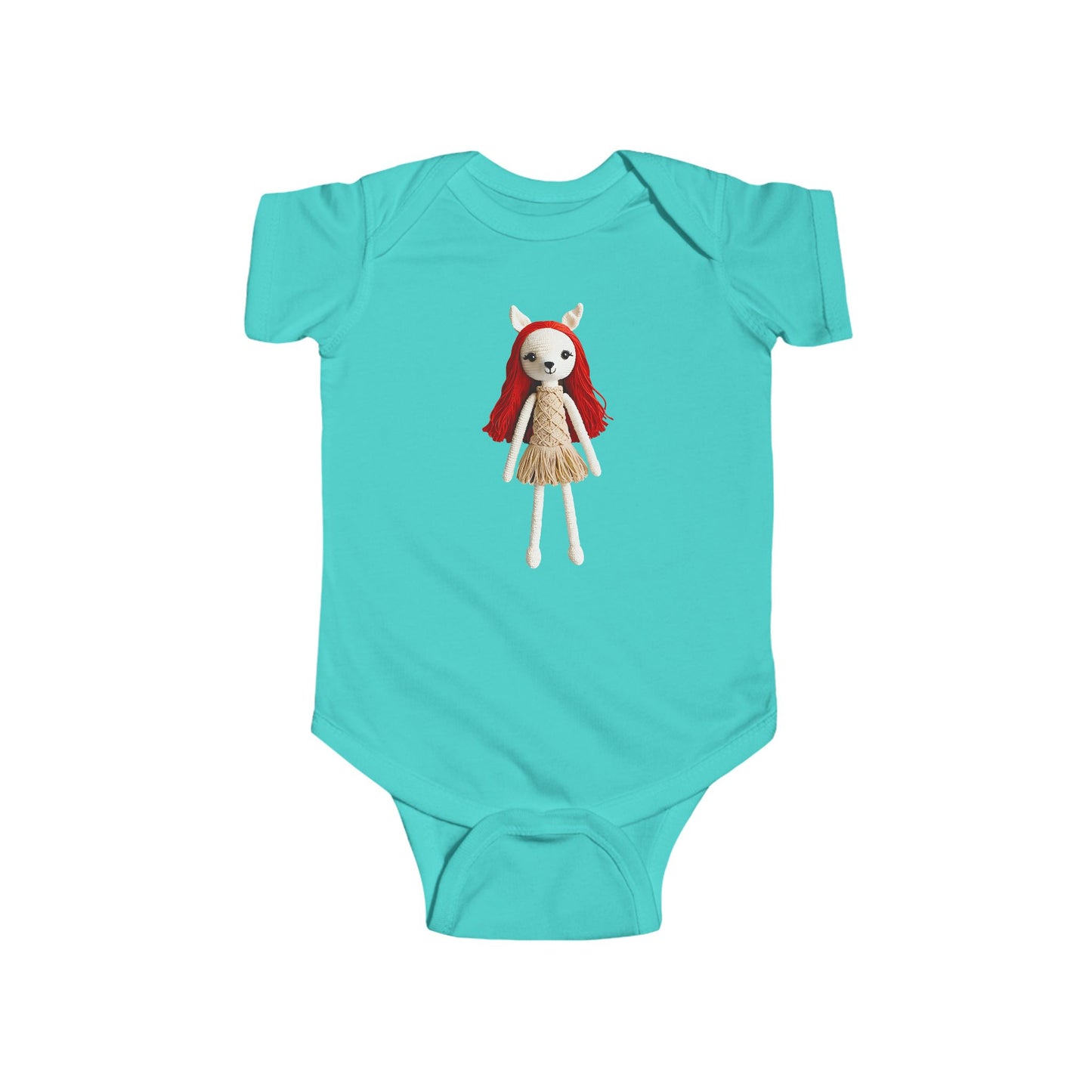 SCARLETT Infant Fine Jersey Bodysuit NB: 0-24 mos