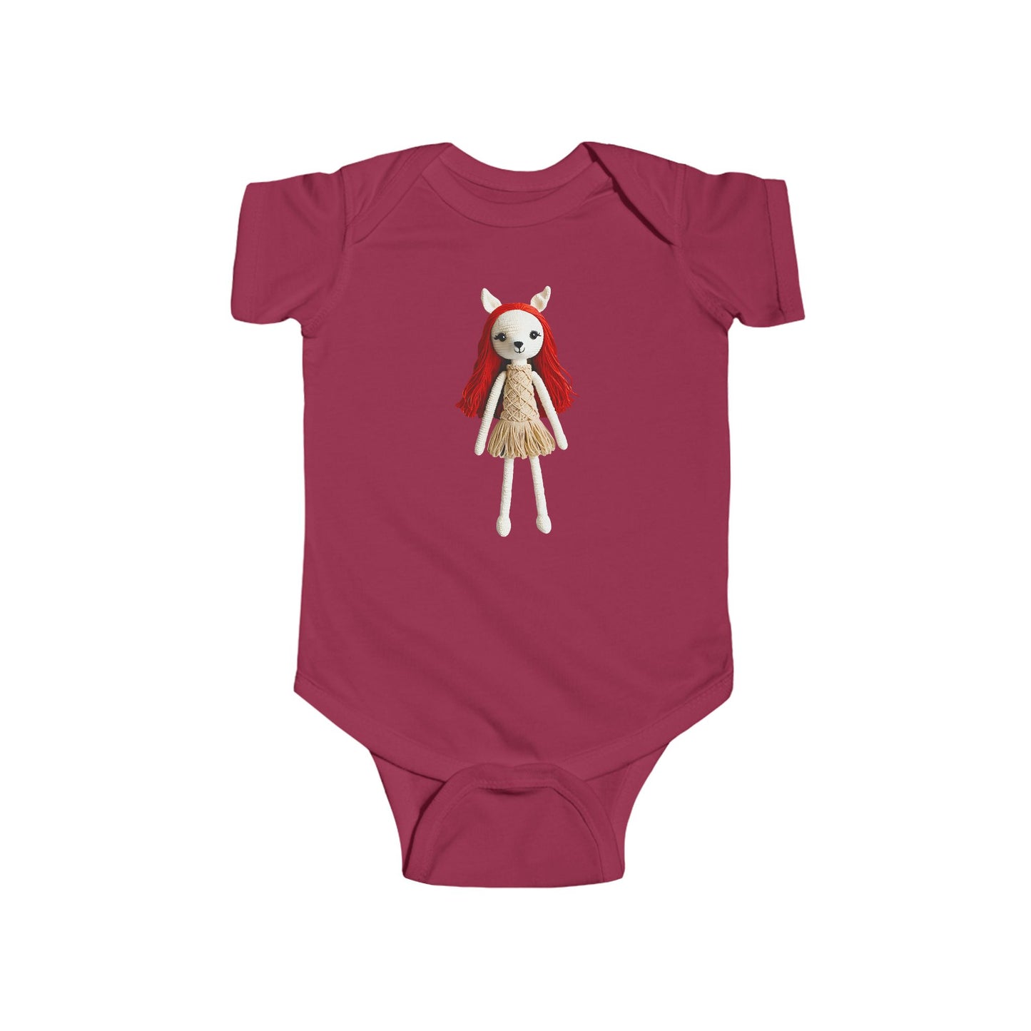 SCARLETT Infant Fine Jersey Bodysuit NB: 0-24 mos