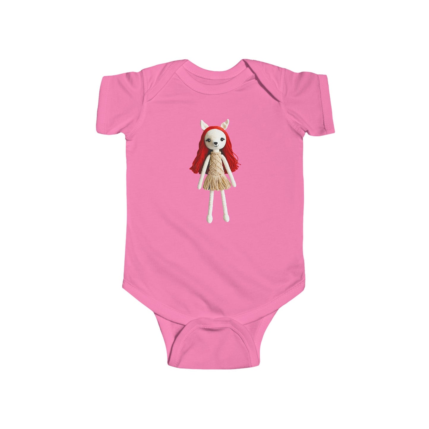 SCARLETT Infant Fine Jersey Bodysuit NB: 0-24 mos