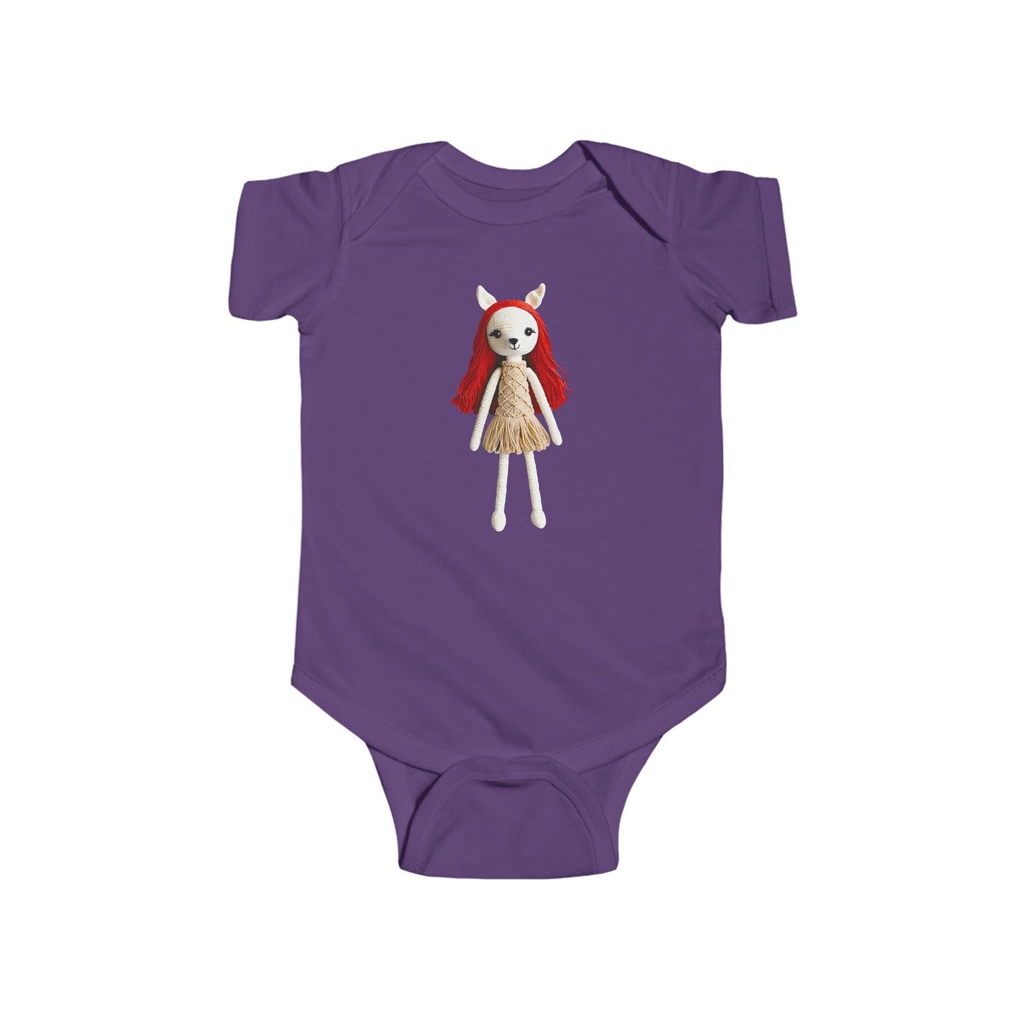 SCARLETT Infant Fine Jersey Bodysuit NB: 0-24 mos