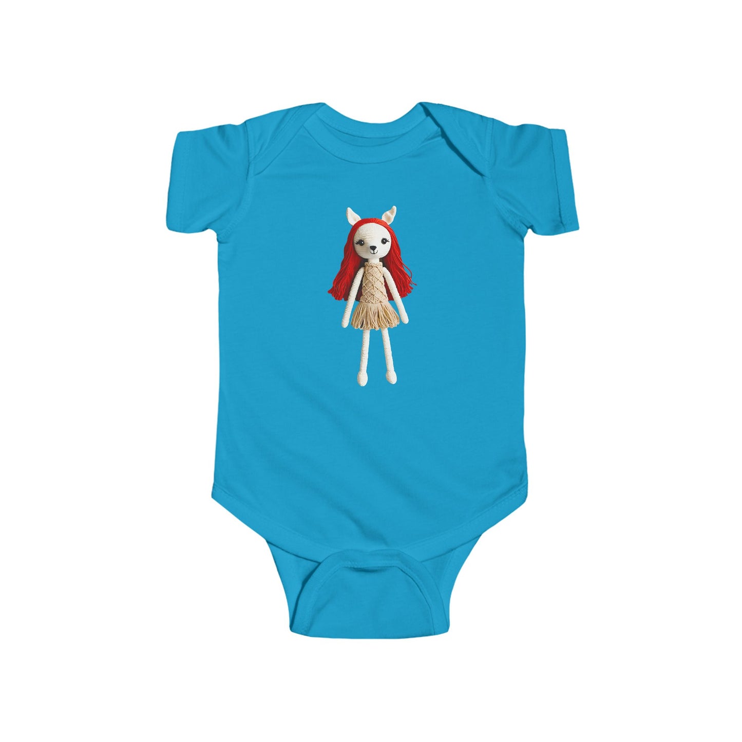 SCARLETT Infant Fine Jersey Bodysuit NB: 0-24 mos
