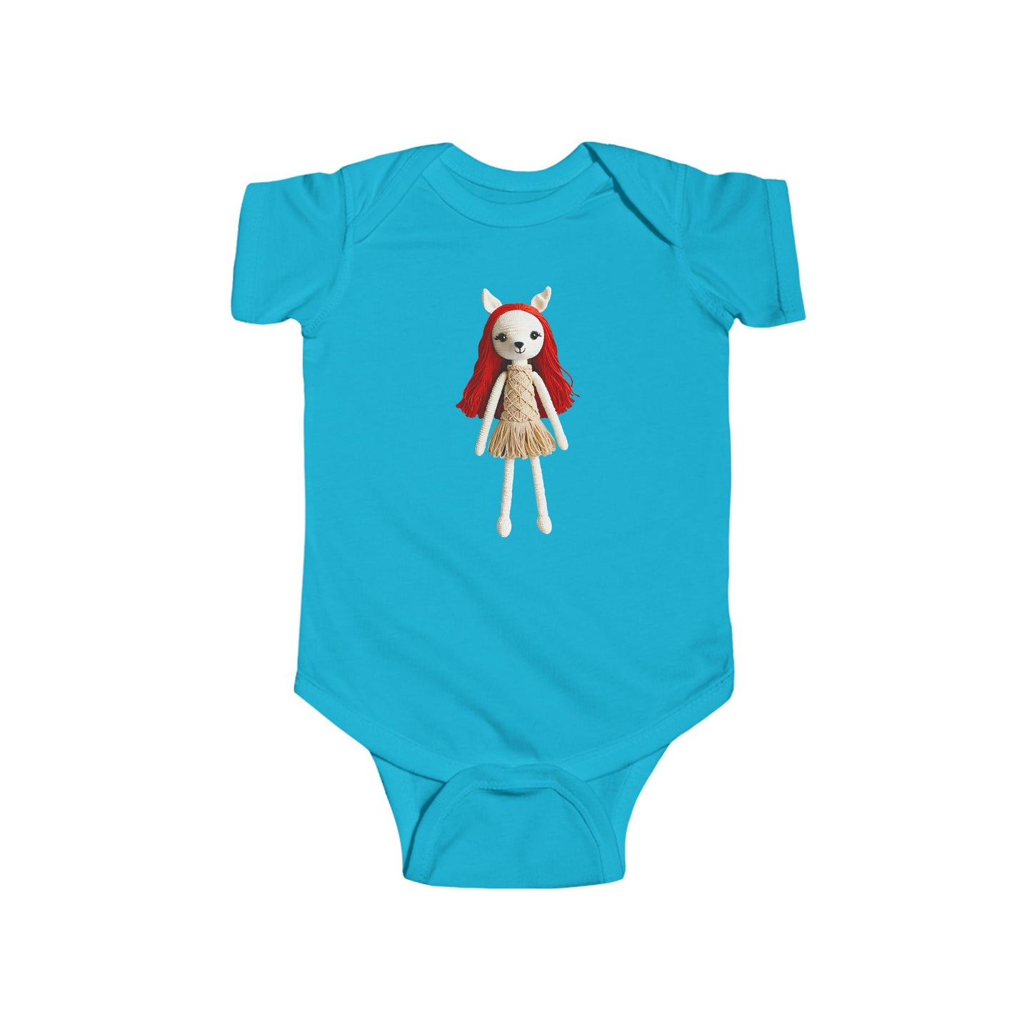 SCARLETT Infant Fine Jersey Bodysuit NB: 0-24 mos