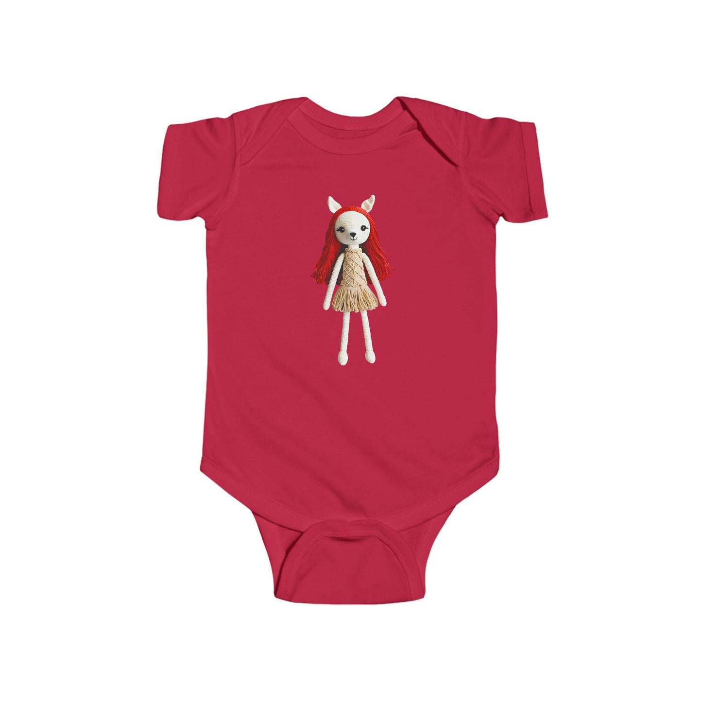SCARLETT Infant Fine Jersey Bodysuit NB: 0-24 mos