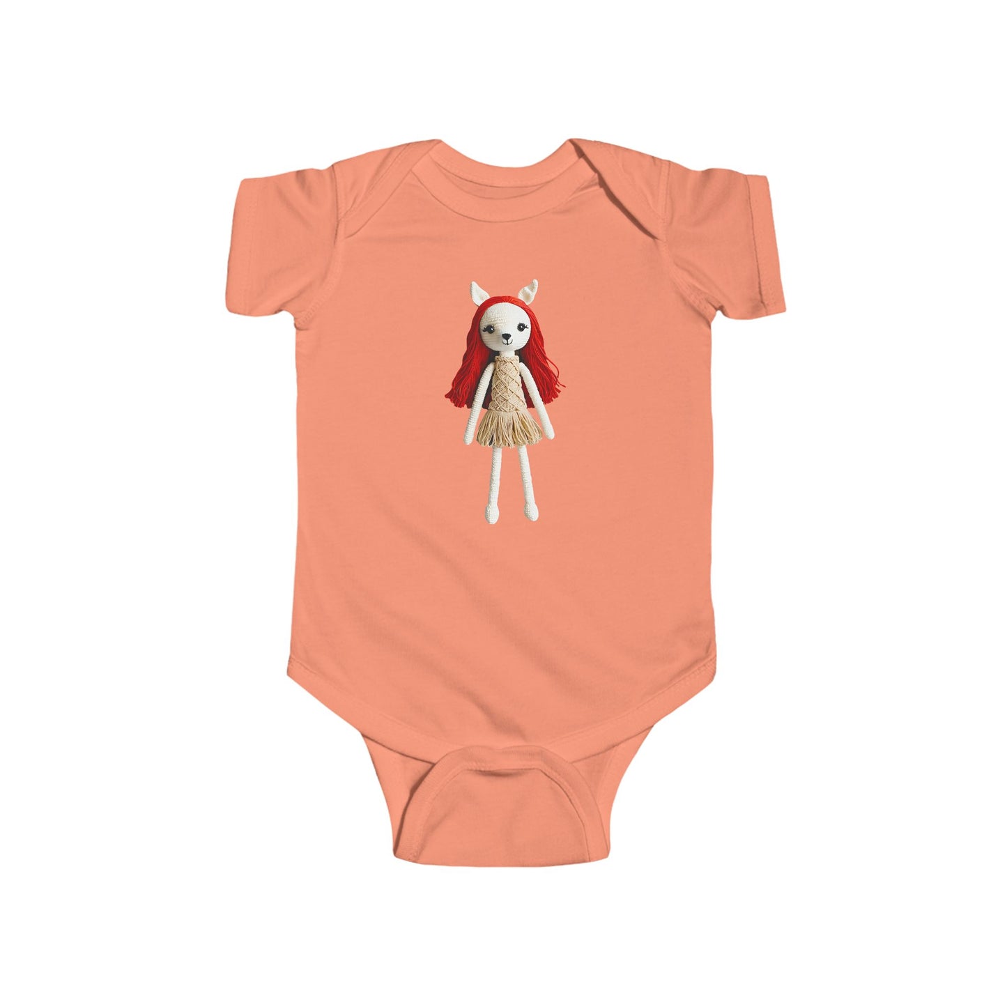 SCARLETT Infant Fine Jersey Bodysuit NB: 0-24 mos