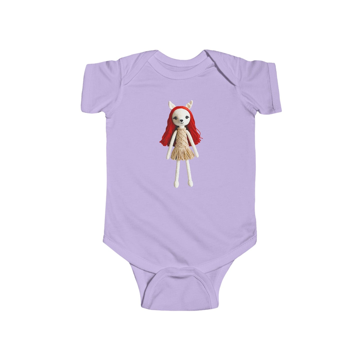 SCARLETT Infant Fine Jersey Bodysuit NB: 0-24 mos