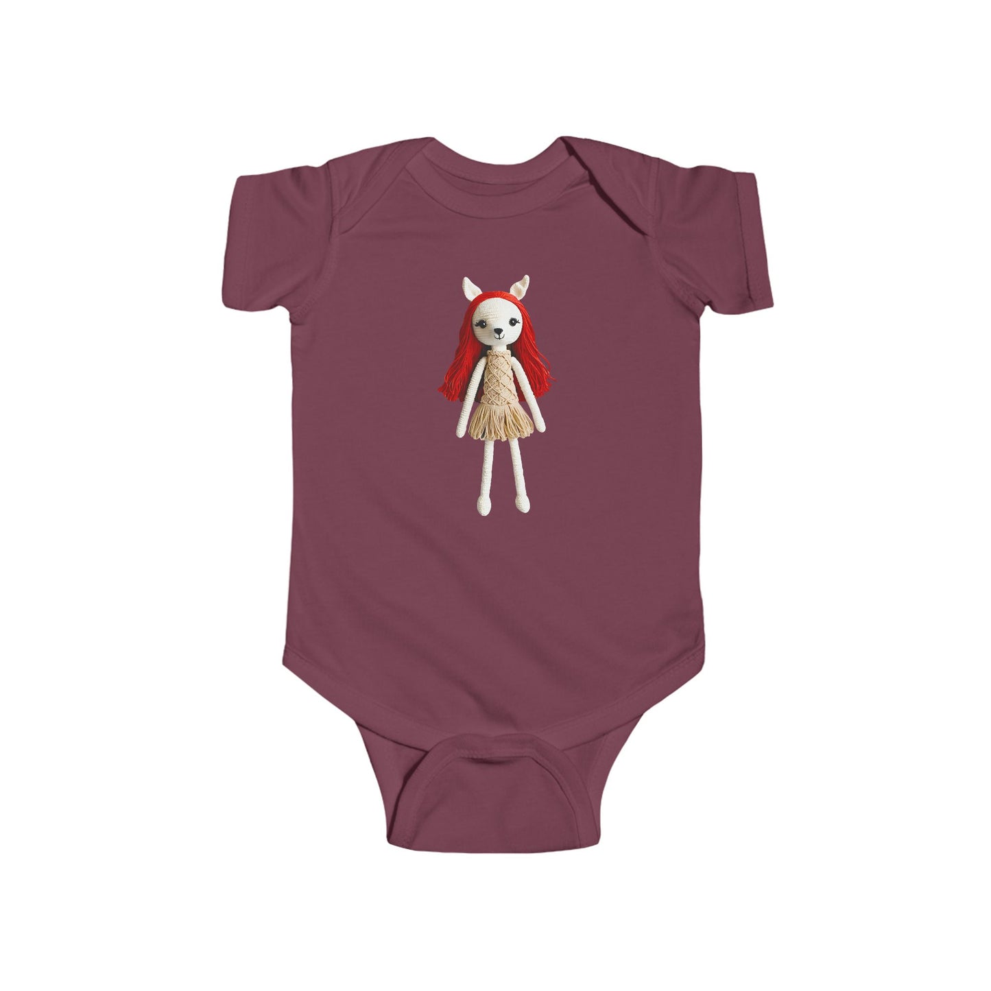 SCARLETT Infant Fine Jersey Bodysuit NB: 0-24 mos
