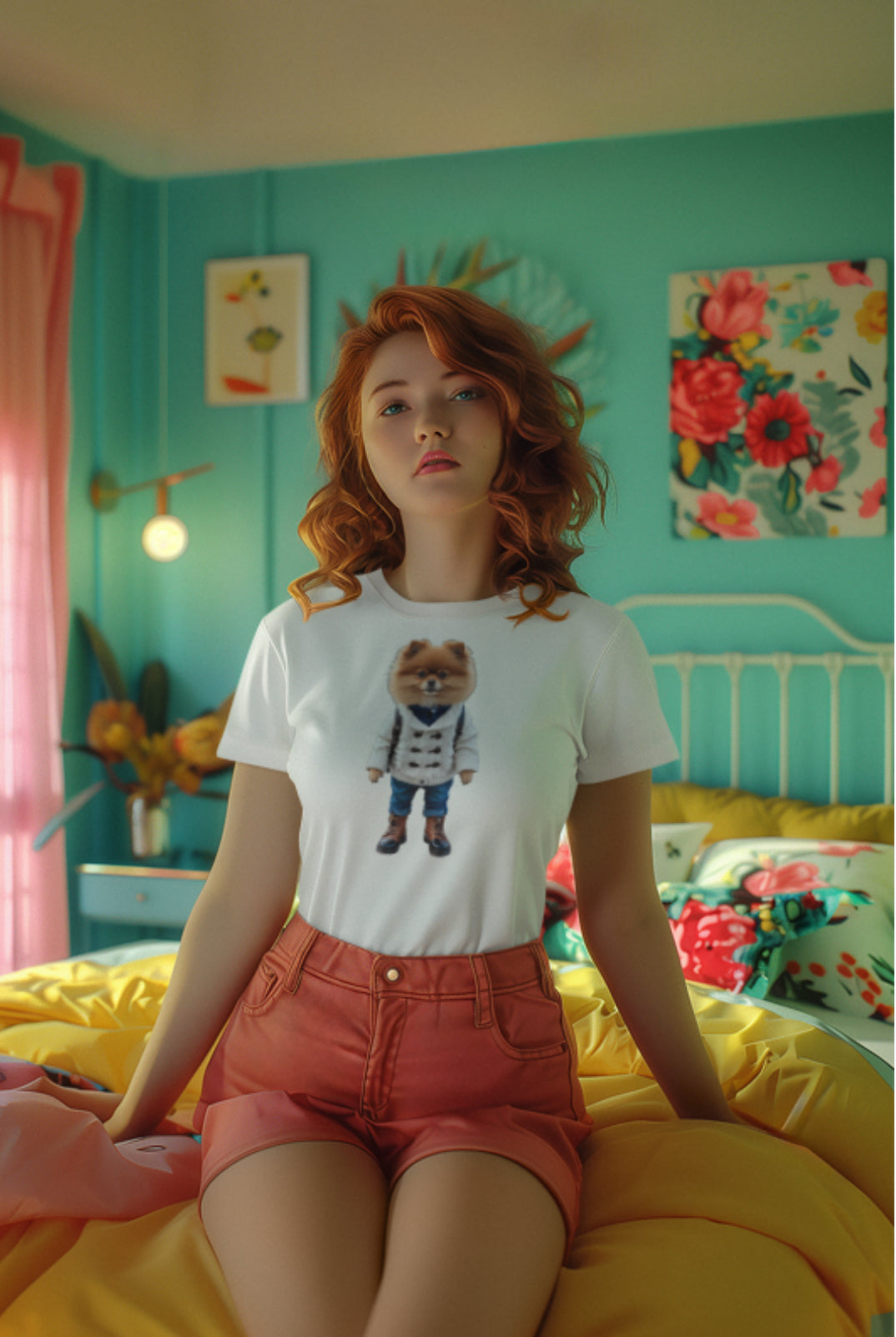 POM -Camiseta Unisex de Algodón Ultra Suave