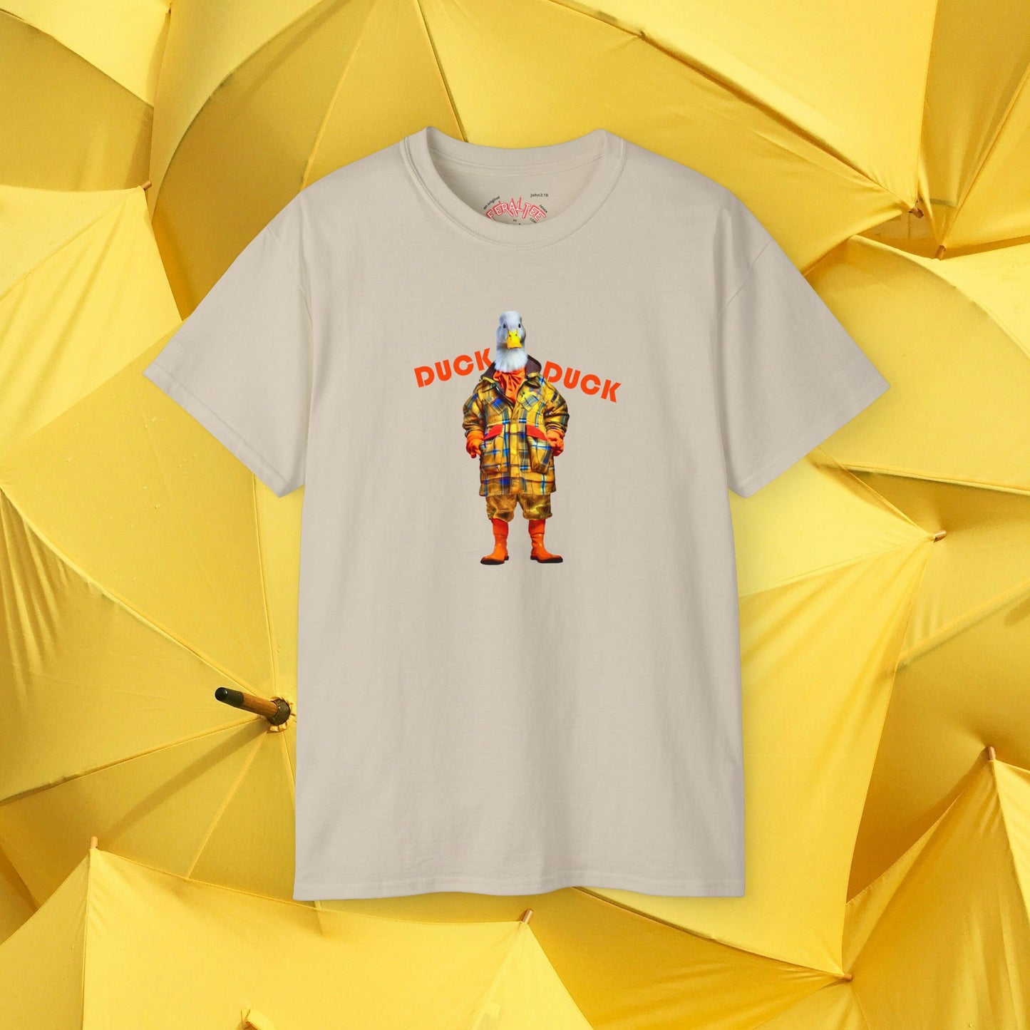 DUCK DUCK GOOSE- Camiseta Unisex de Algodón Ultra Suave
