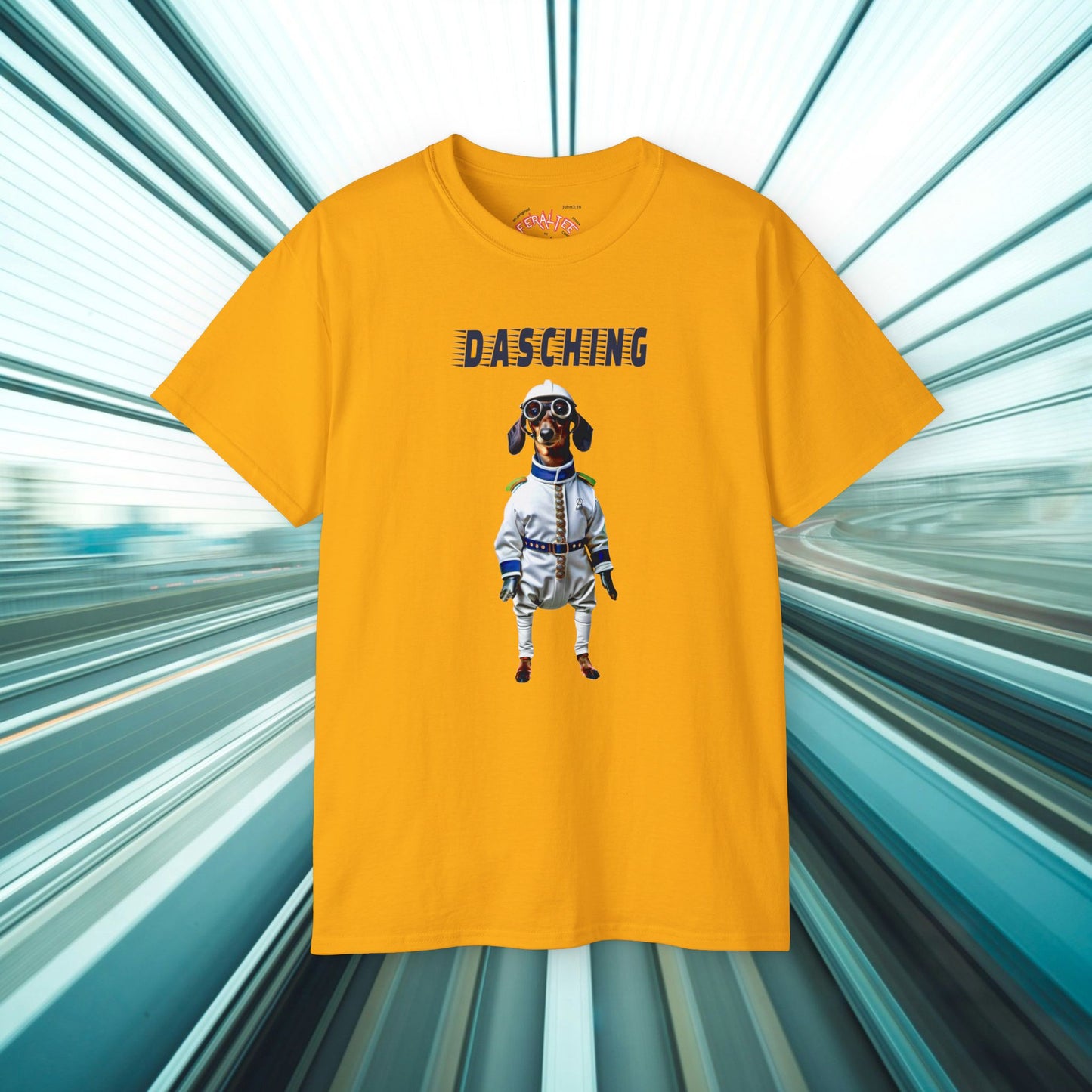 DASCHING- Camiseta Unisex de Algodón Ultra Suave