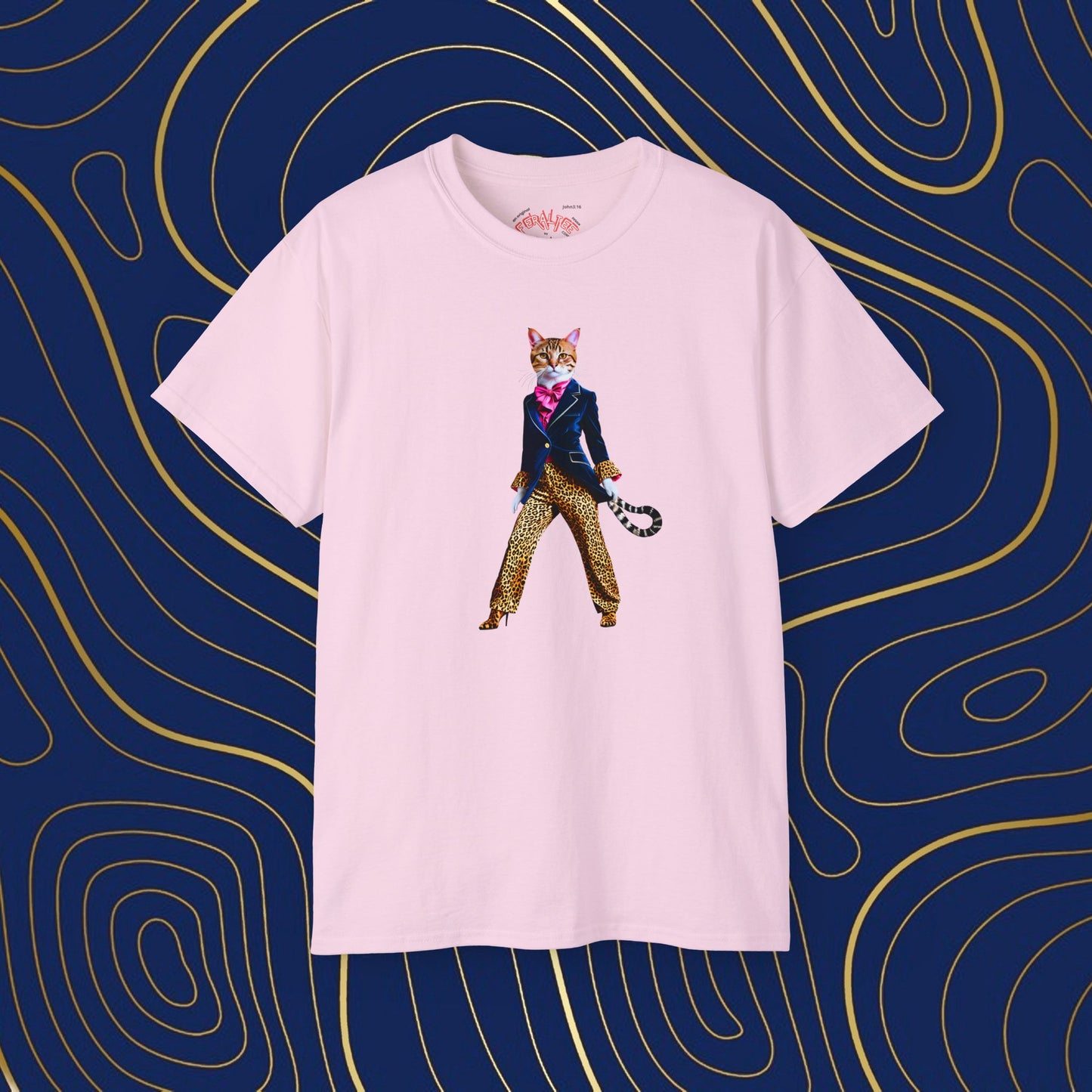 FELIS- Camiseta Unisex de Algodón Ultra Fino