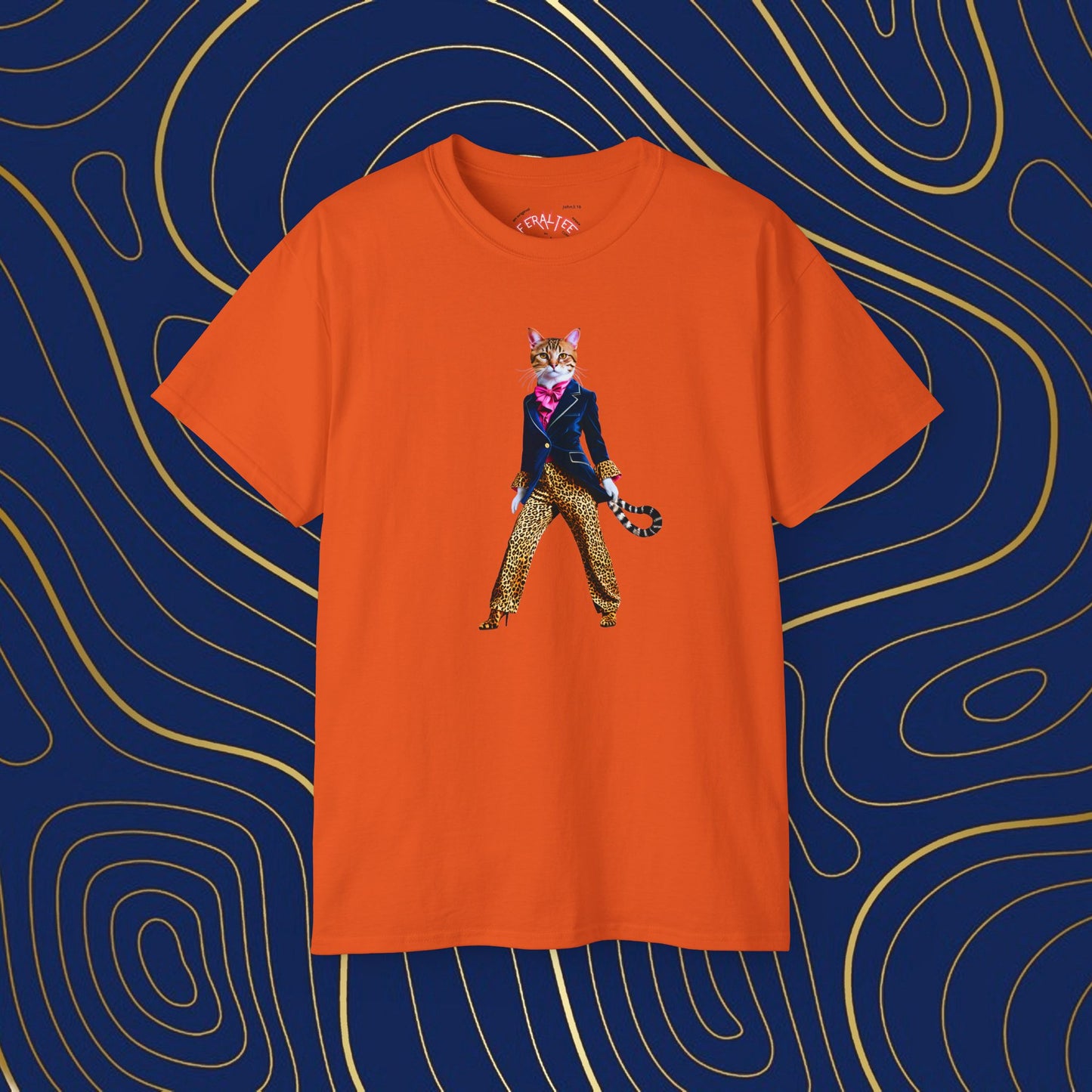 FELIS- Camiseta Unisex de Algodón Ultra Fino