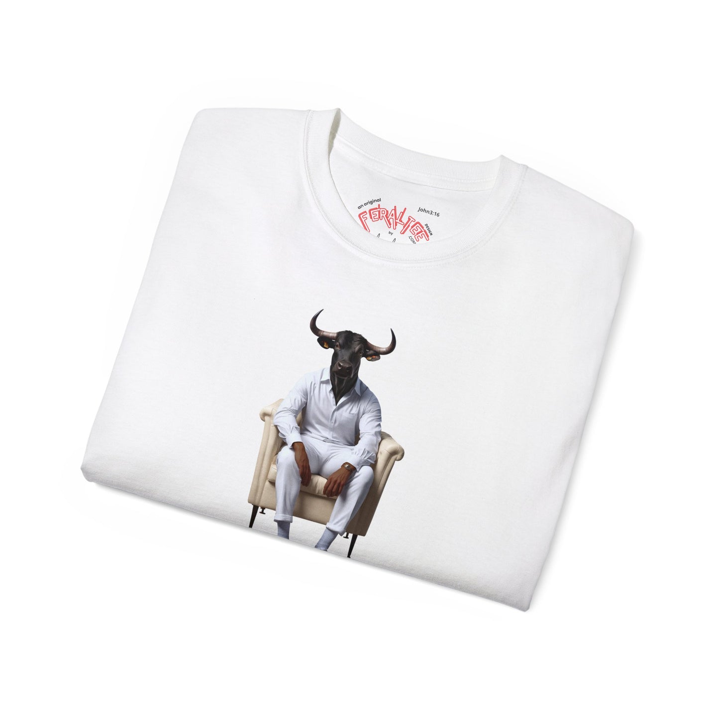 SITTING BULL - Camiesta Unisex de Algodón Ultrafino
