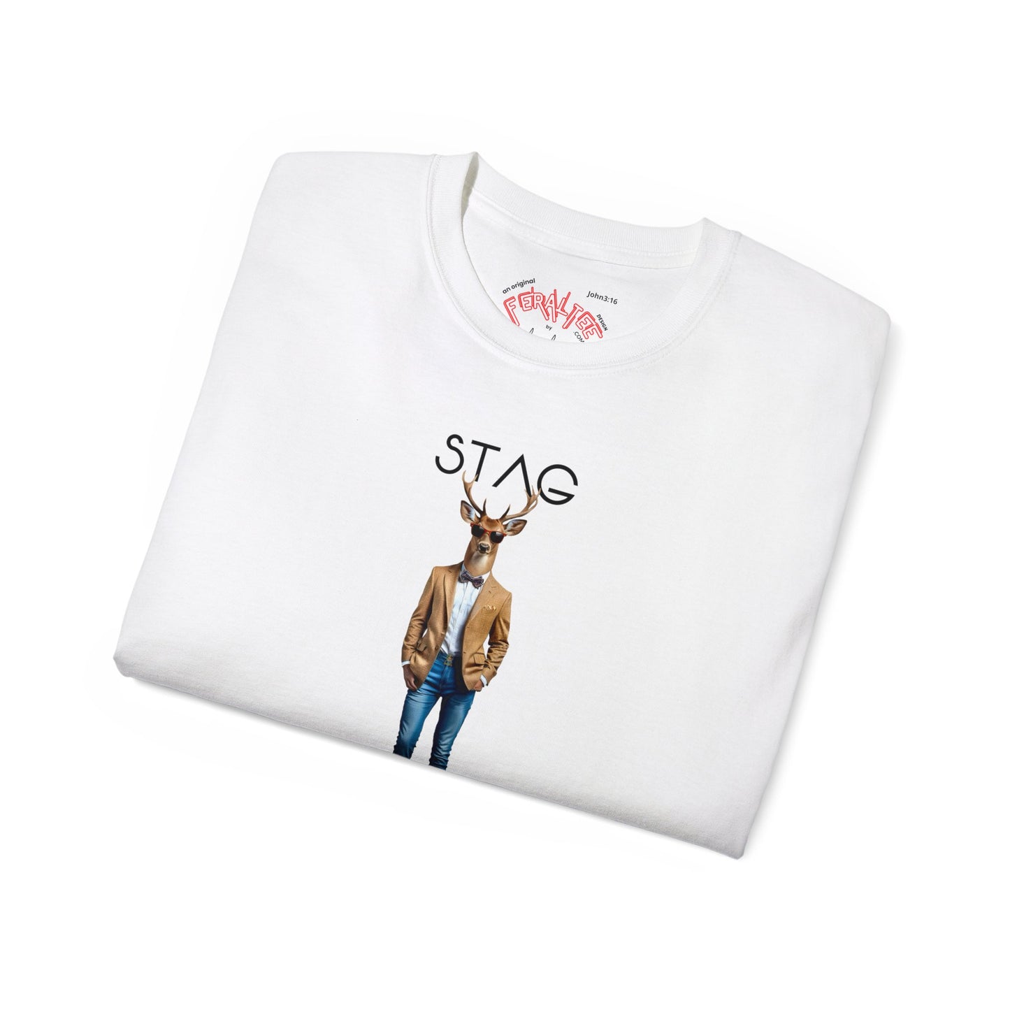 STAGGERED- Camiseta Unisex de Algodón Ultra Fino