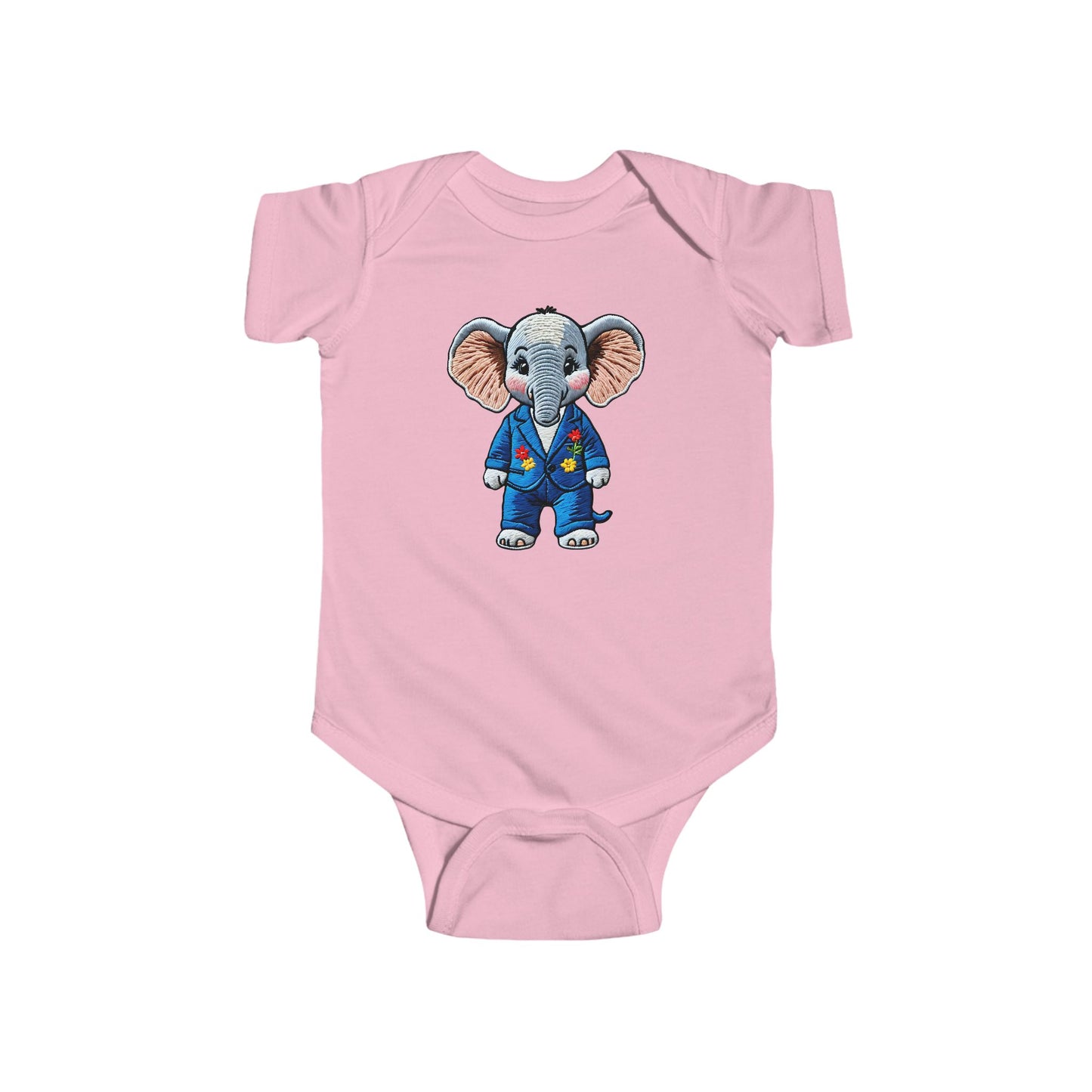 TUSKER Infant Fine Jersey Bodysuit NB: 0 - 24 mo