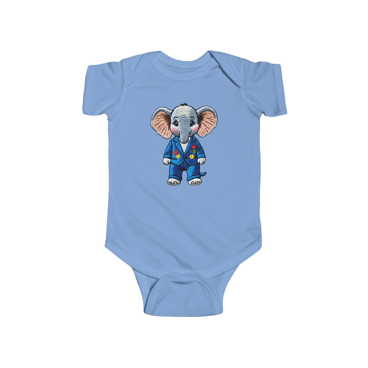TUSKER Infant Fine Jersey Bodysuit NB: 0 - 24 mo