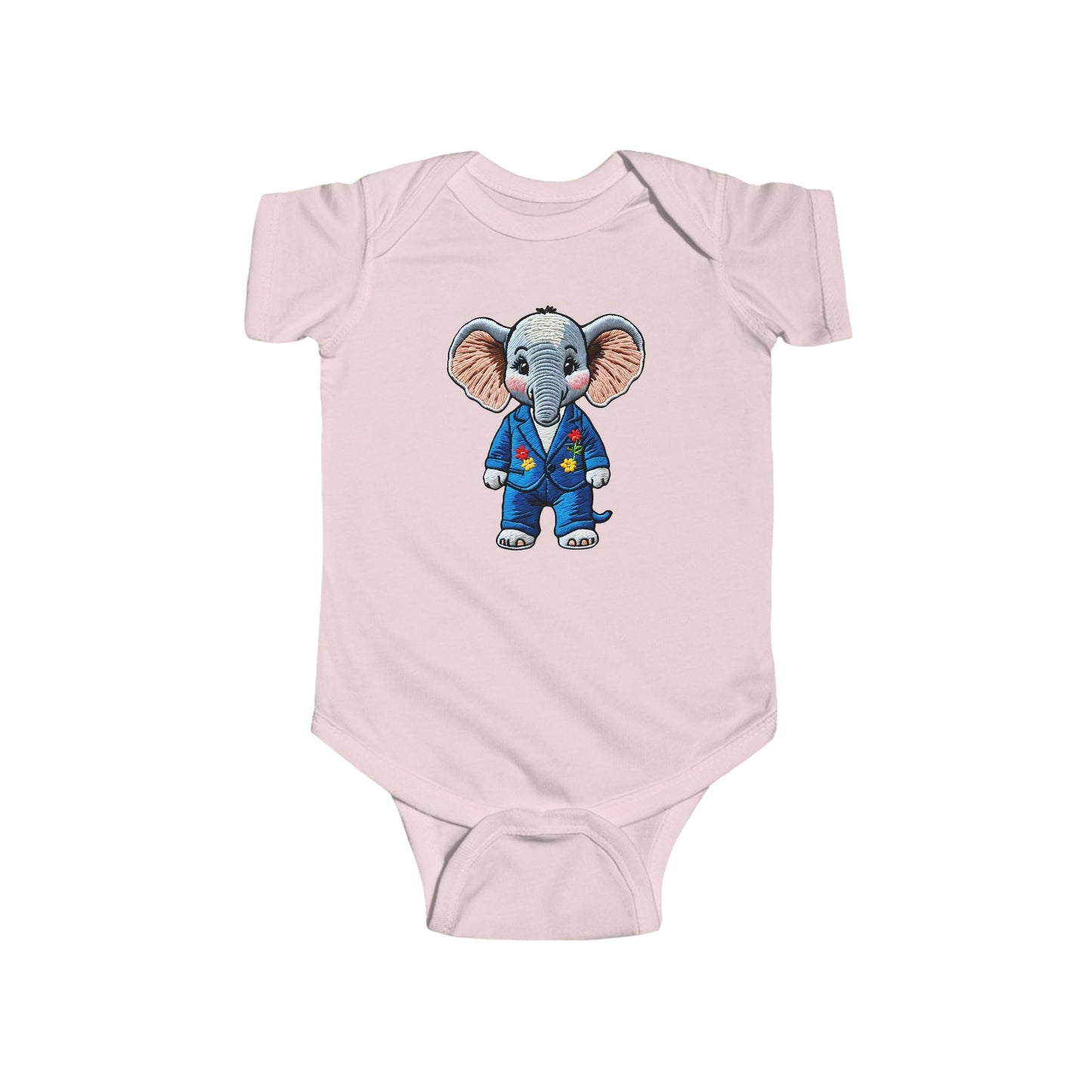 TUSKER Infant Fine Jersey Bodysuit NB: 0 - 24 mo