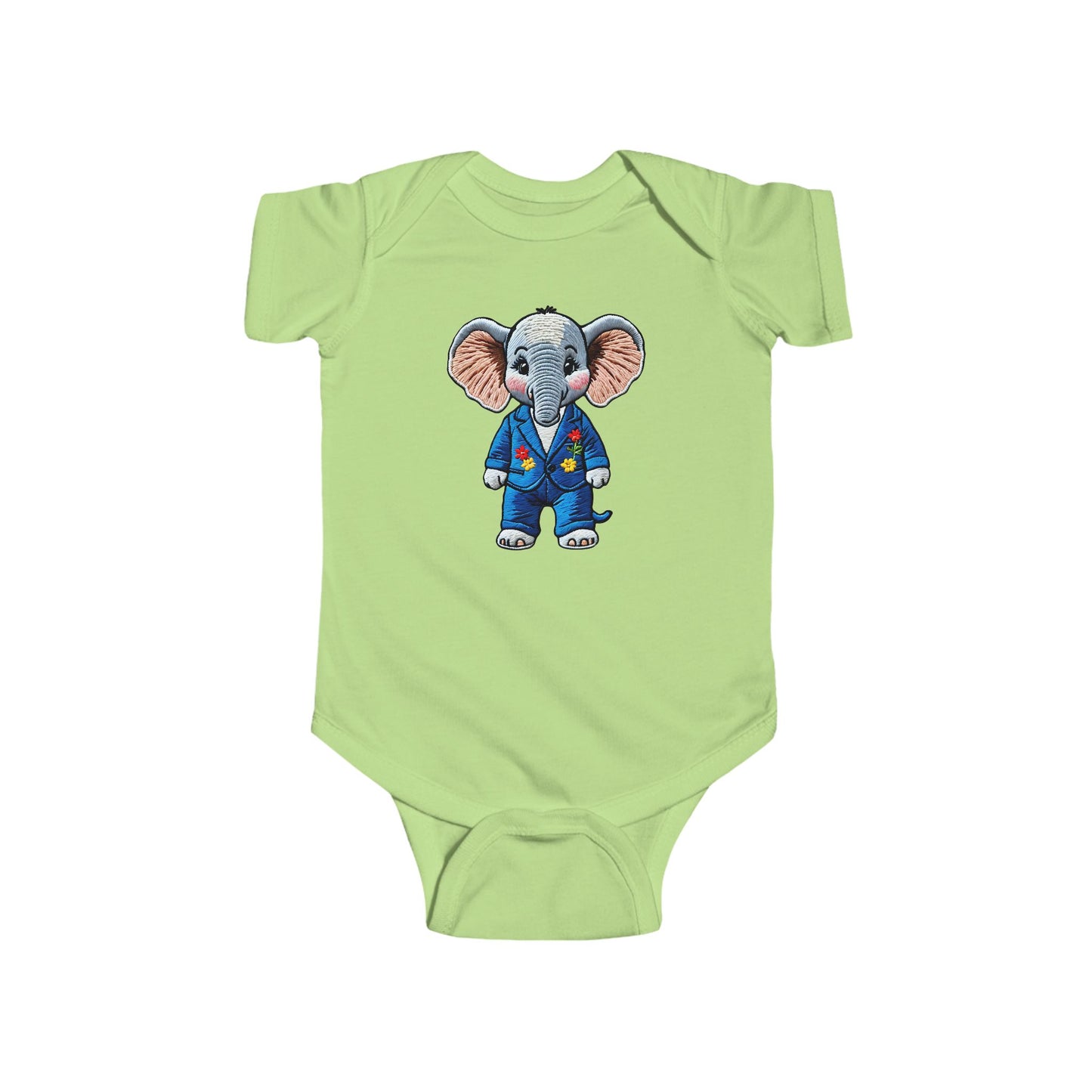 TUSKER Infant Fine Jersey Bodysuit NB: 0 - 24 mo