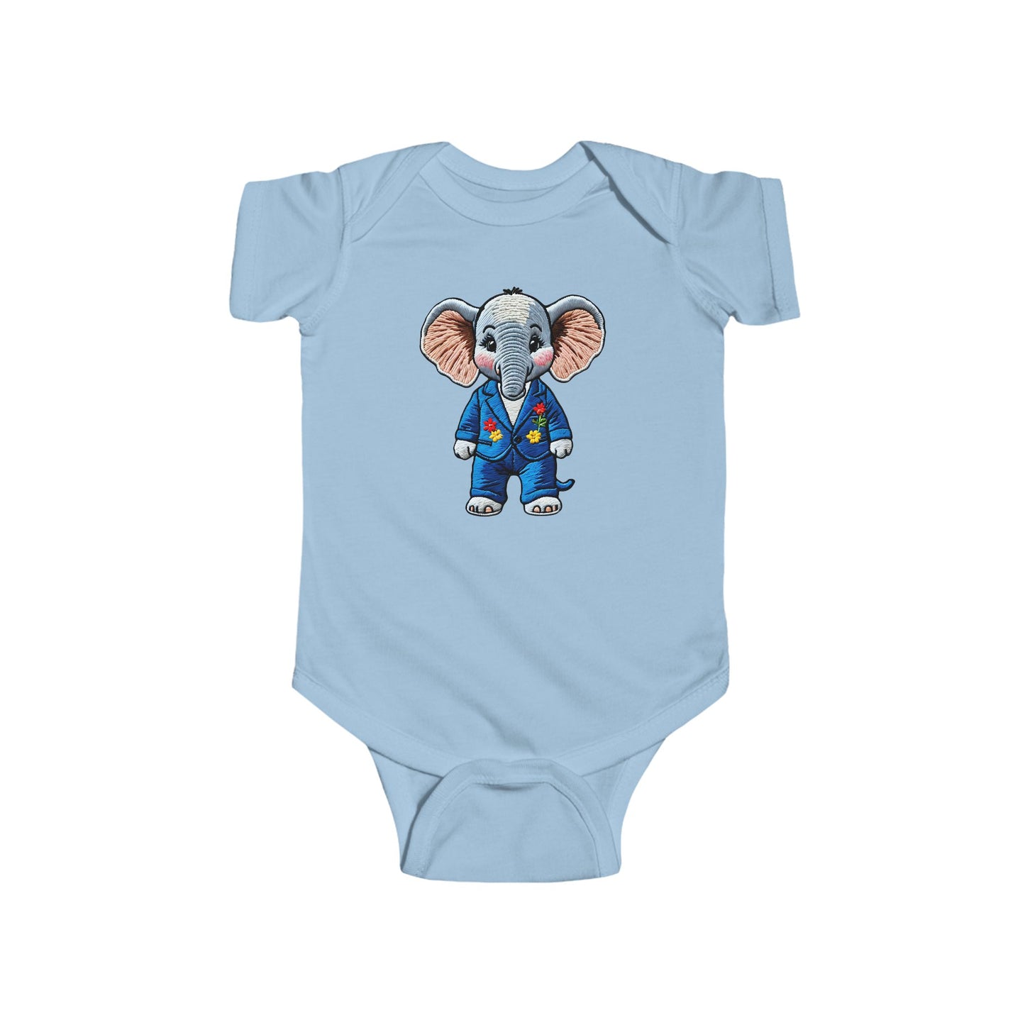 TUSKER Infant Fine Jersey Bodysuit NB: 0 - 24 mo